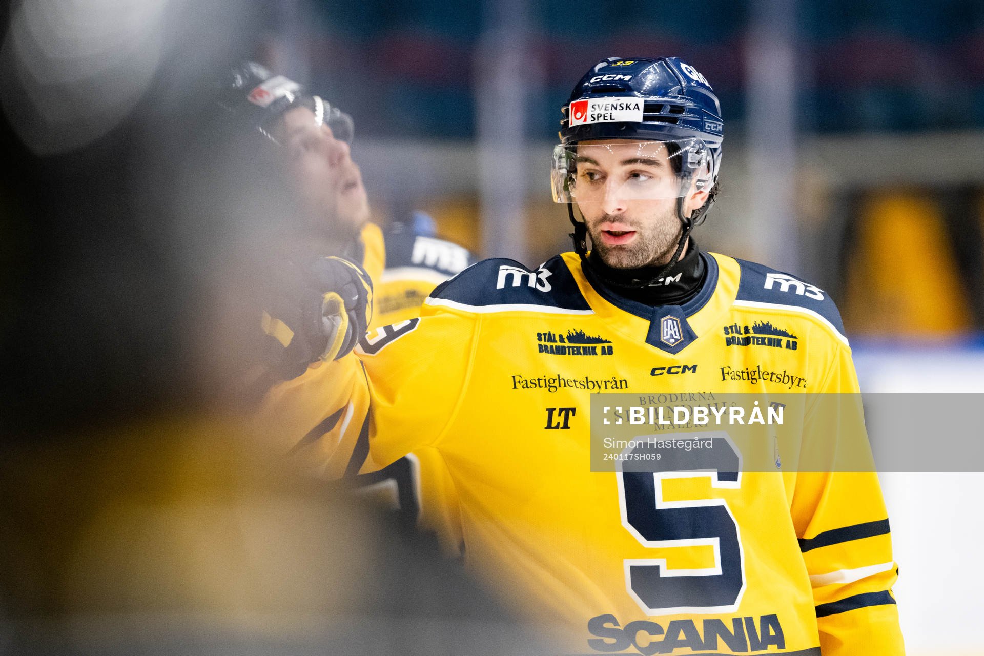Södertäljes Stelio Mattheos jublar