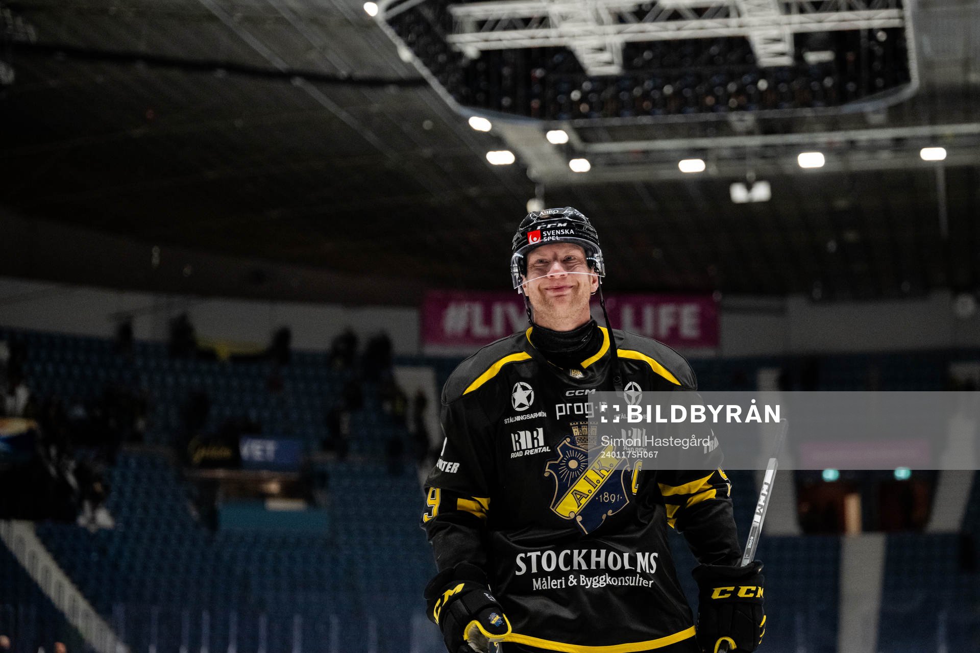AIKs Richard Gynge jublar