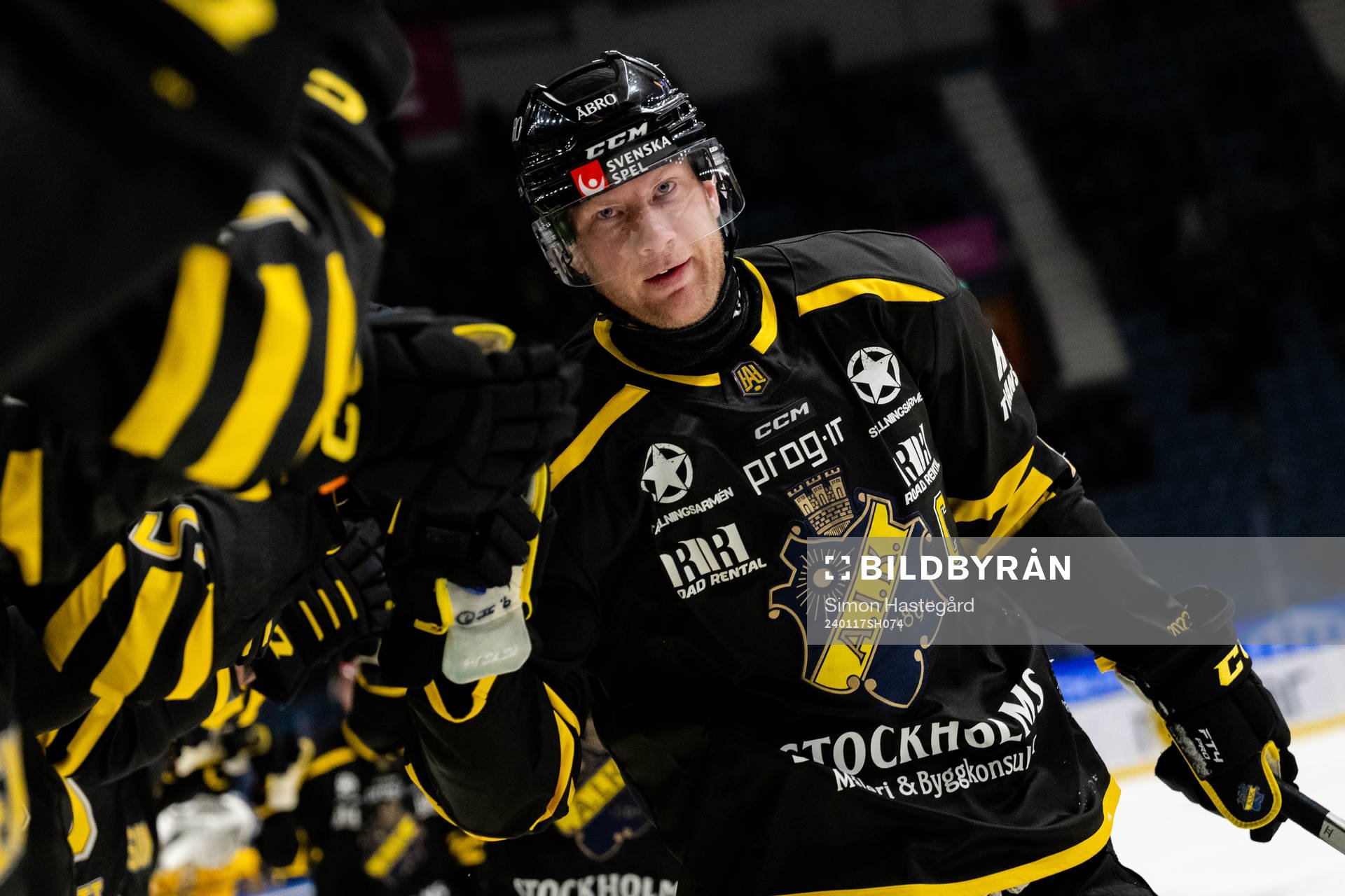 AIKs Richard Gynge jublar