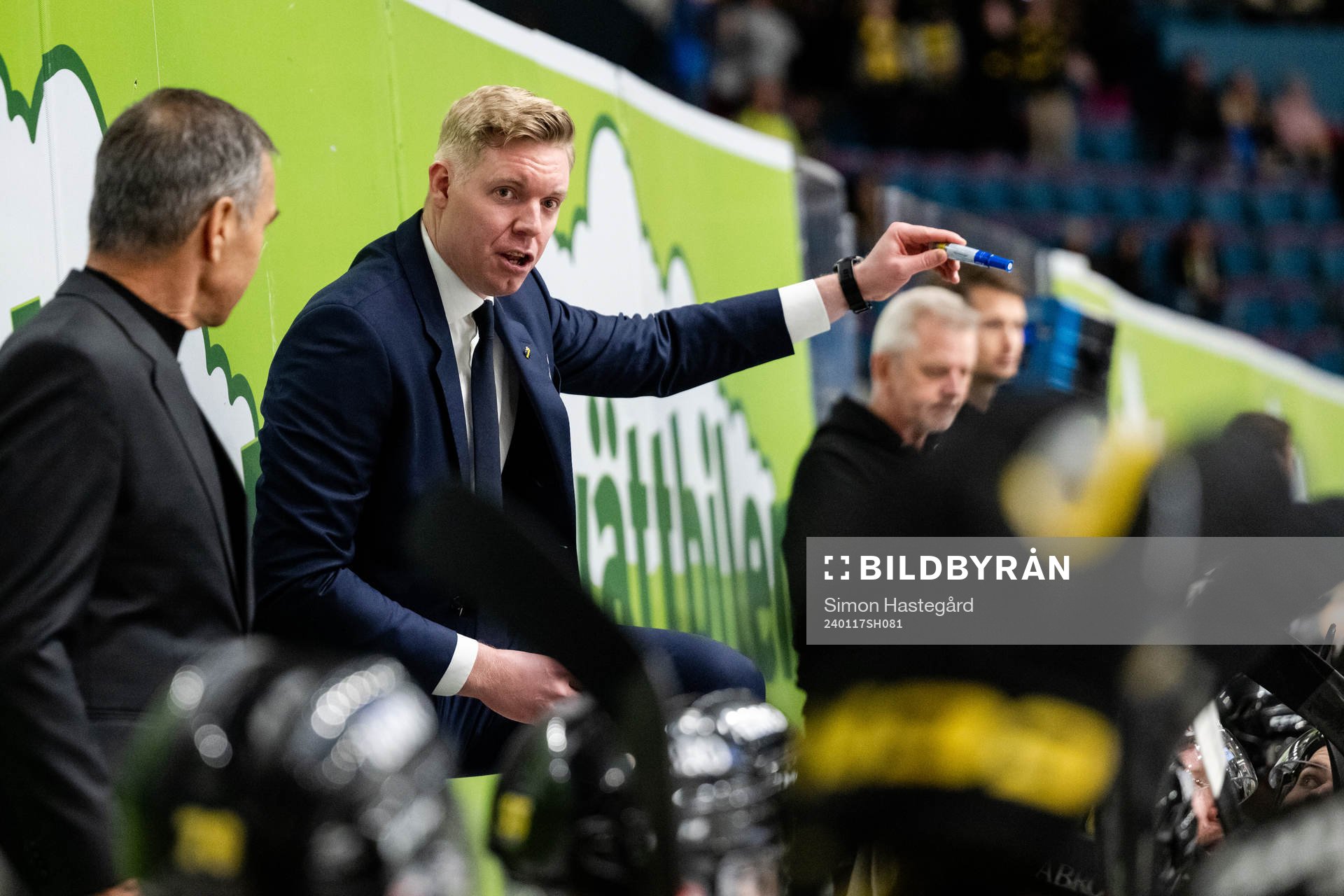 AIKs tränare Anton Blomqvist