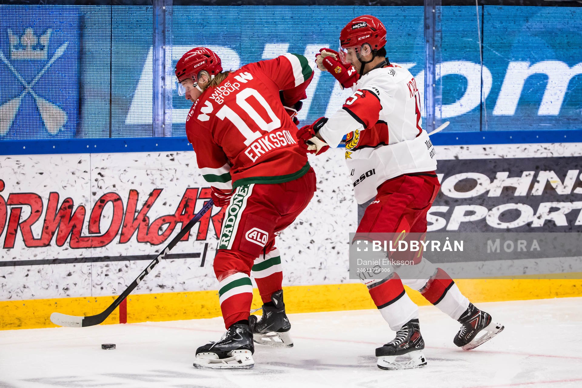 Moras Anthon Eriksson och Almtunas Marcus Karlström