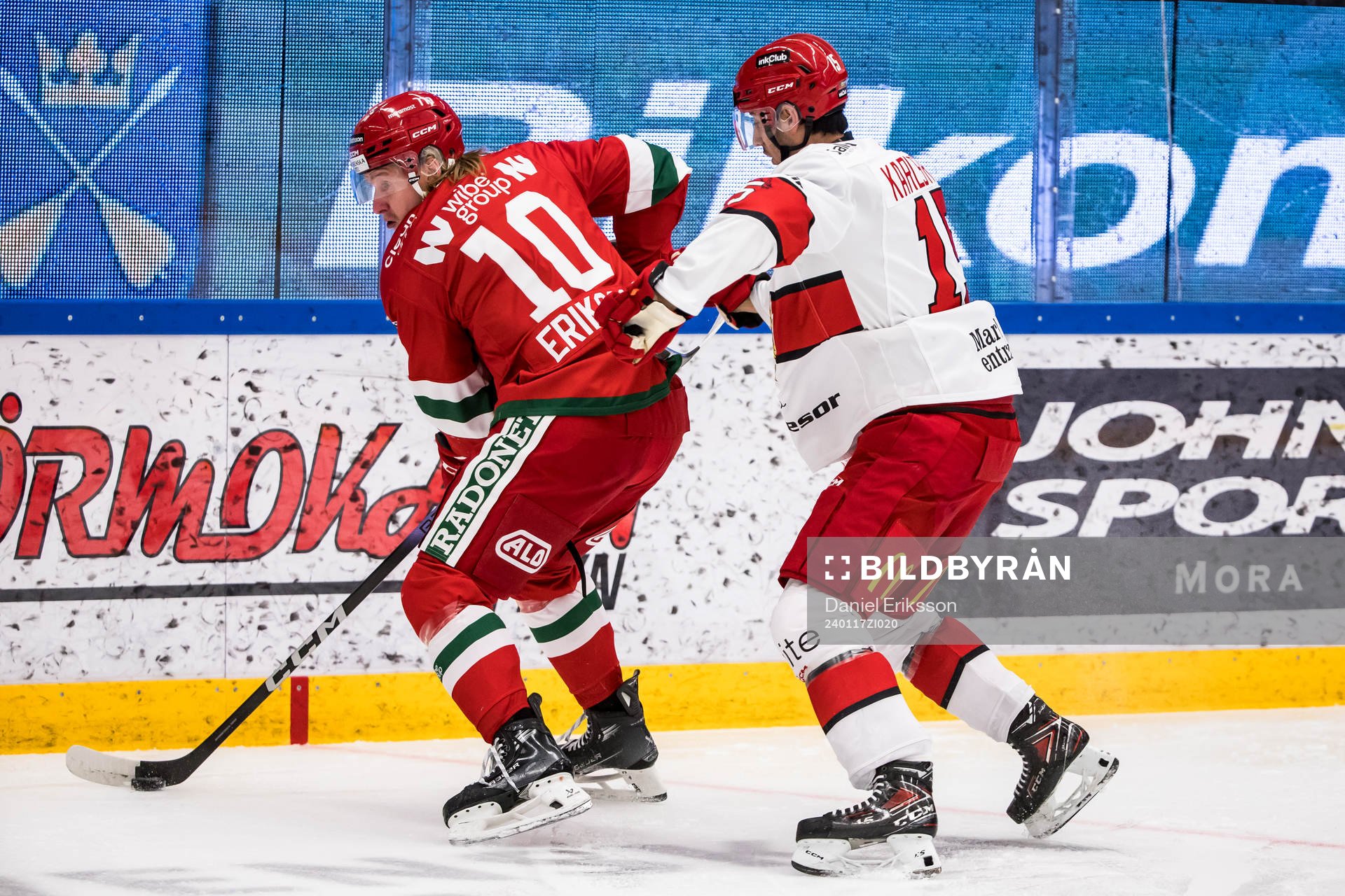 Moras Anthon Eriksson och Almtunas Marcus Karlström