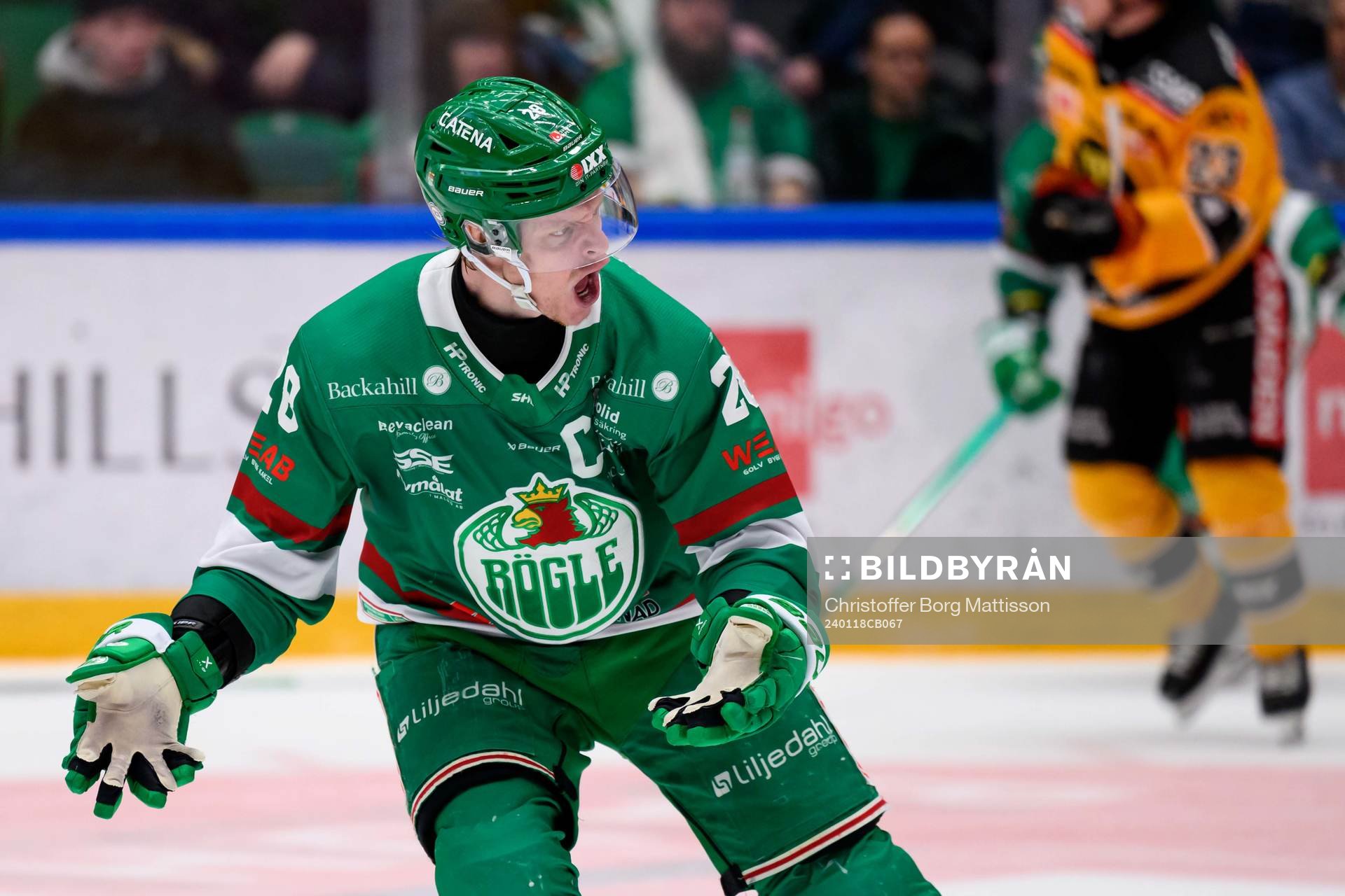 Rögles Anton Bengtsson reagerar