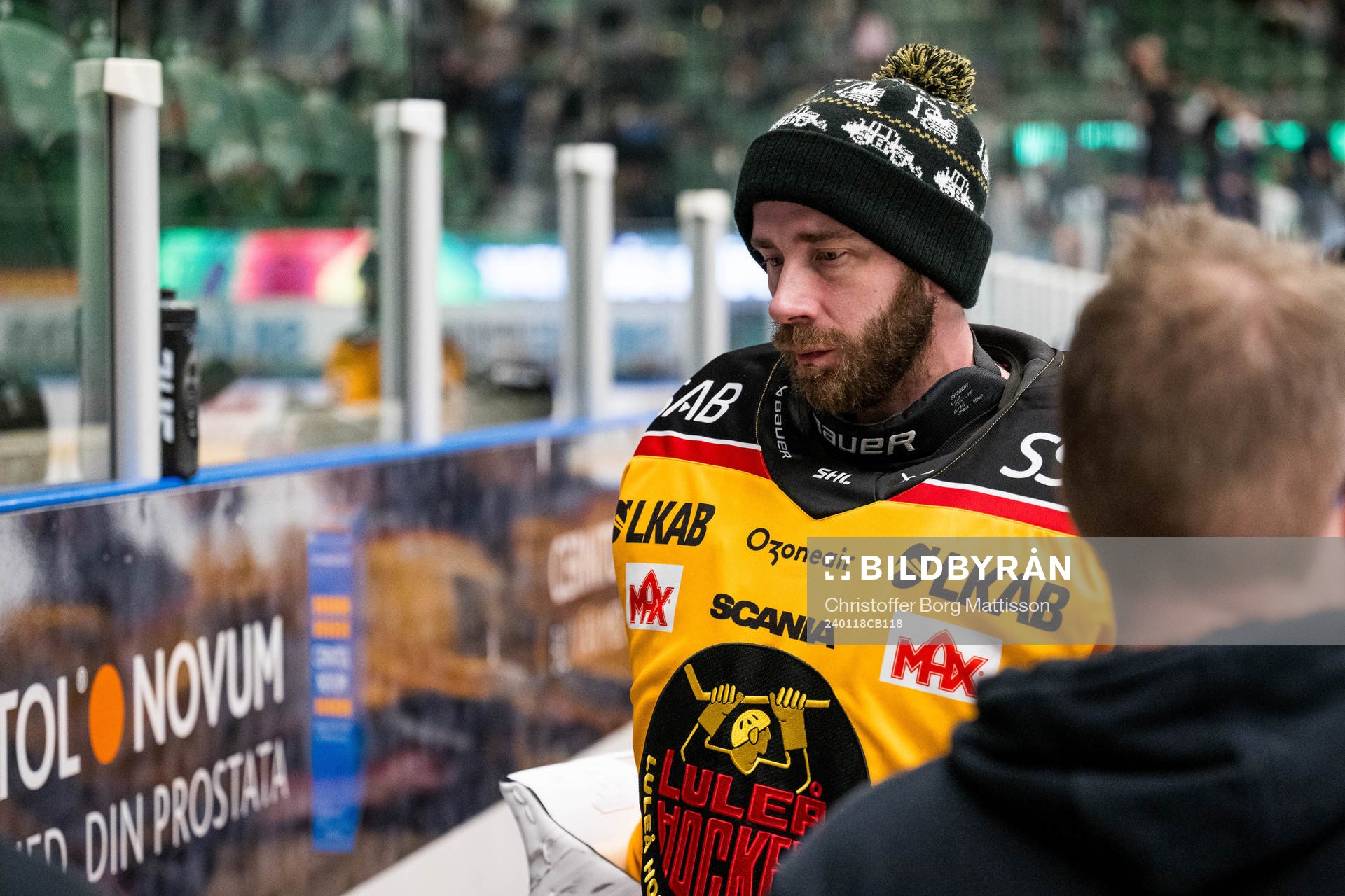 Luleås målvakt David Rautio