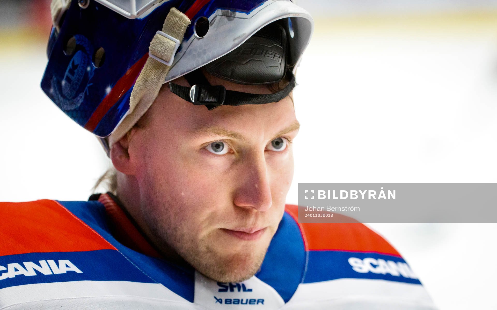 Oskarshamns målvakt Emil Kruse