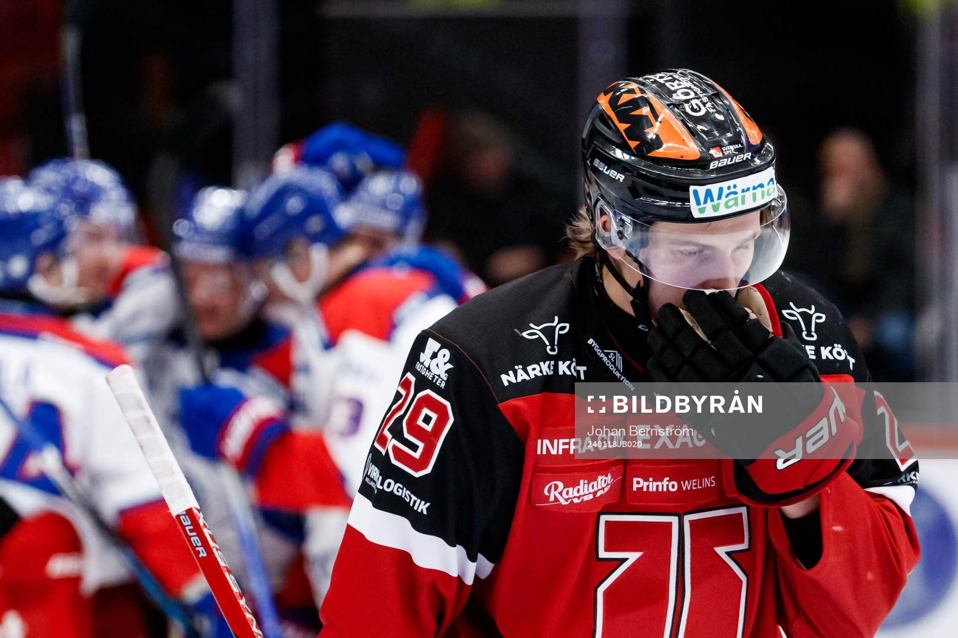 Örebros Milton Oscarson deppar