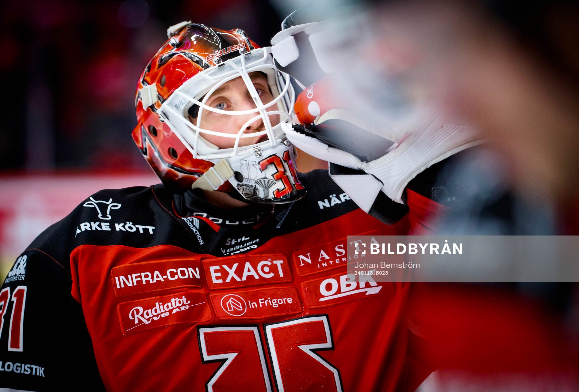 Örebros målvakt Jonas Arntzen