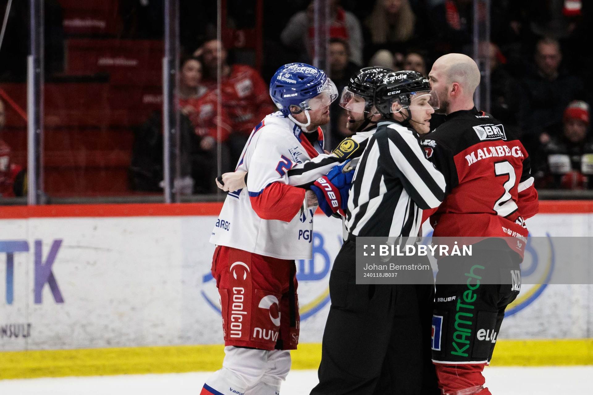 Oskarshamns Austin Wagner och Örebros Rasmus Rissanen