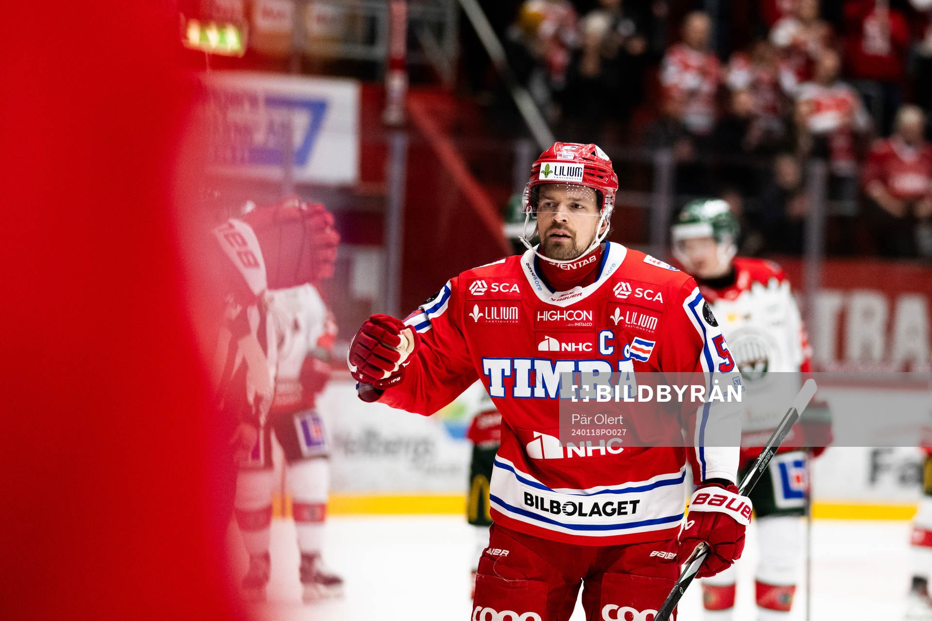 Timrås Anton Lander jublar