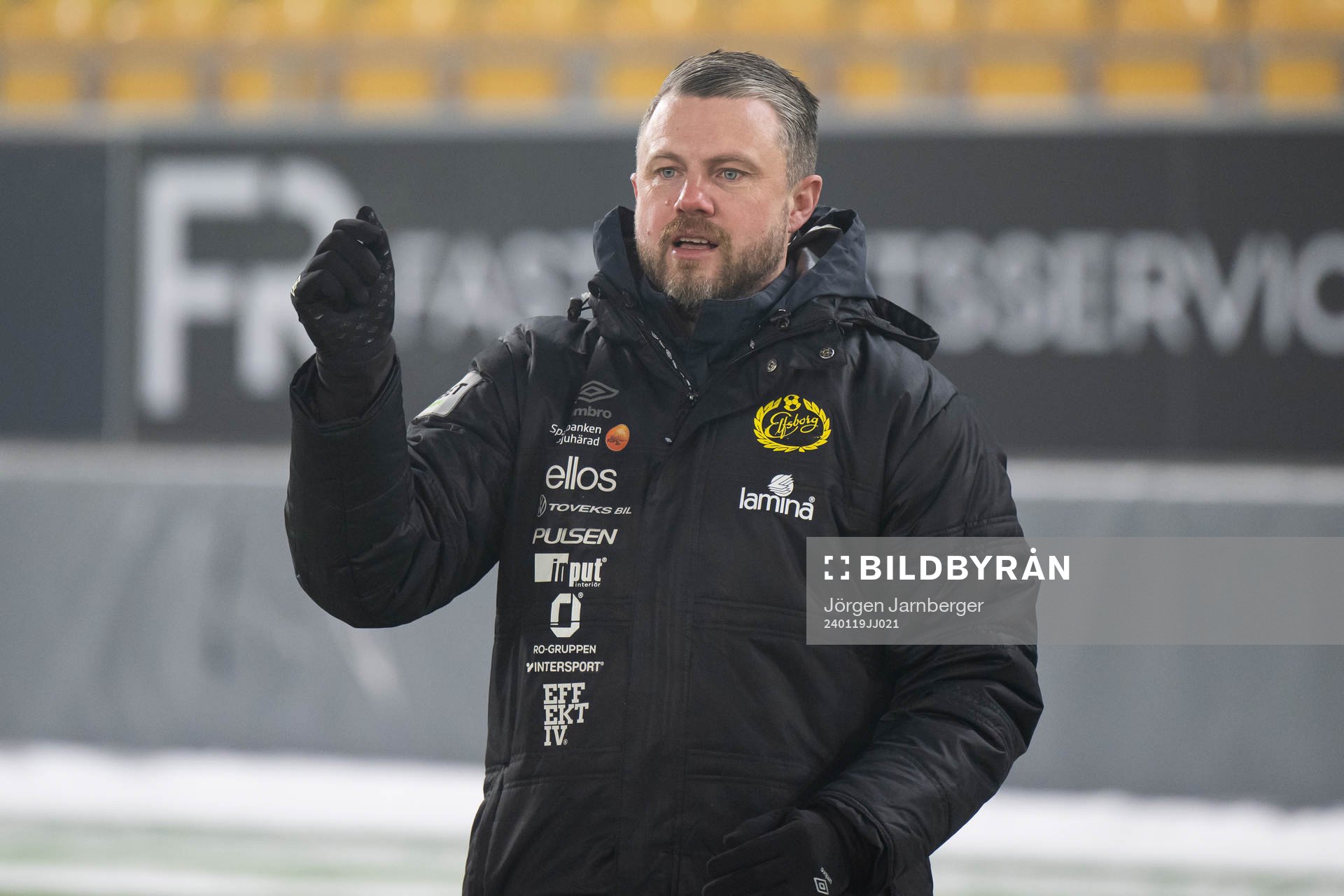 Manager Jimmy Thelin