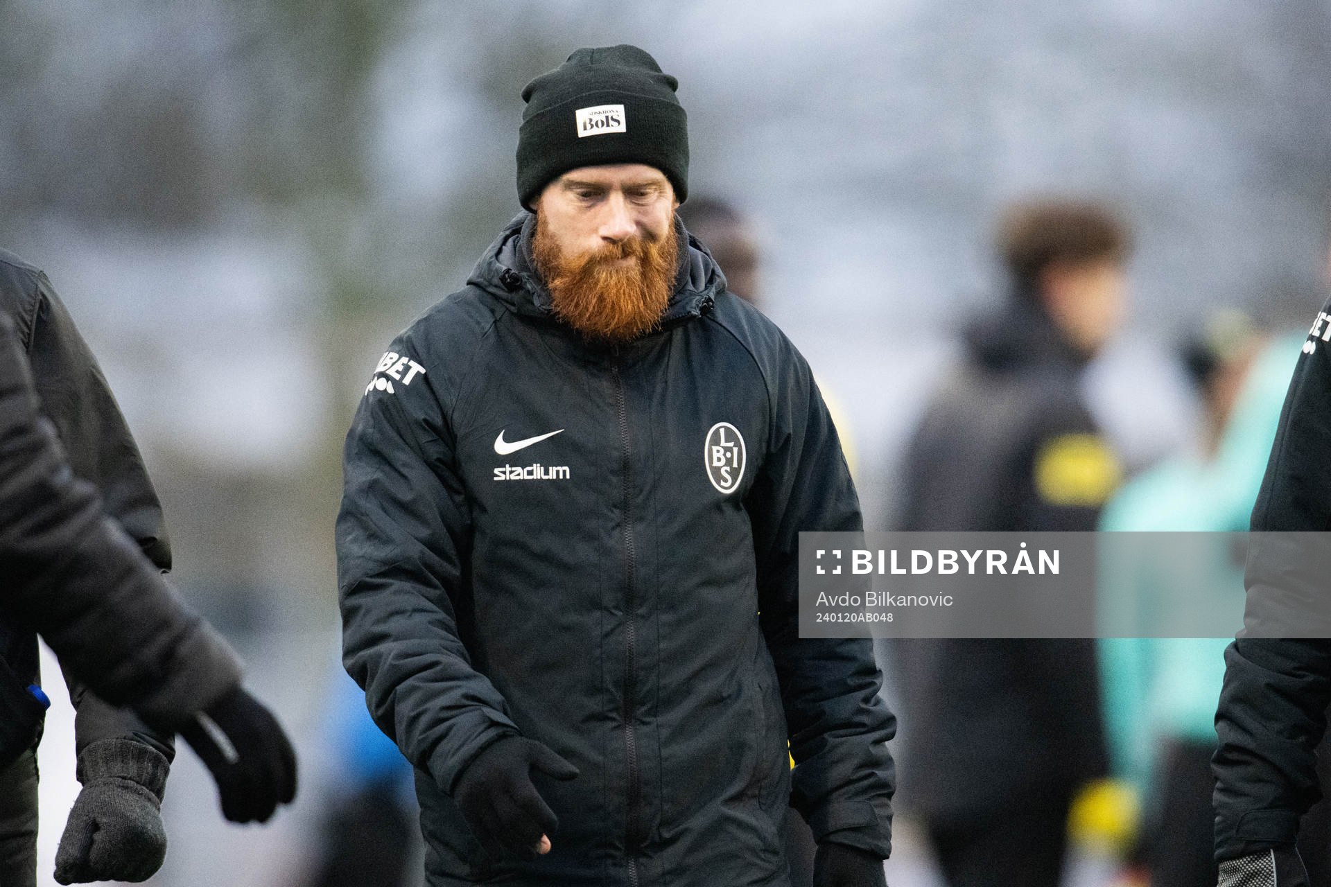 Landskronas tränare Max Mölder