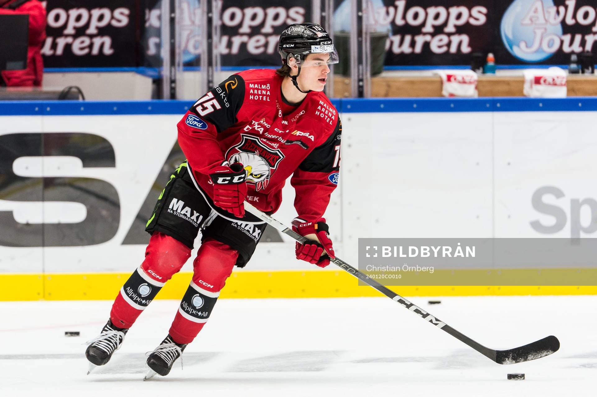 Malmö Redhawks Hjalte Kruse Thomsen