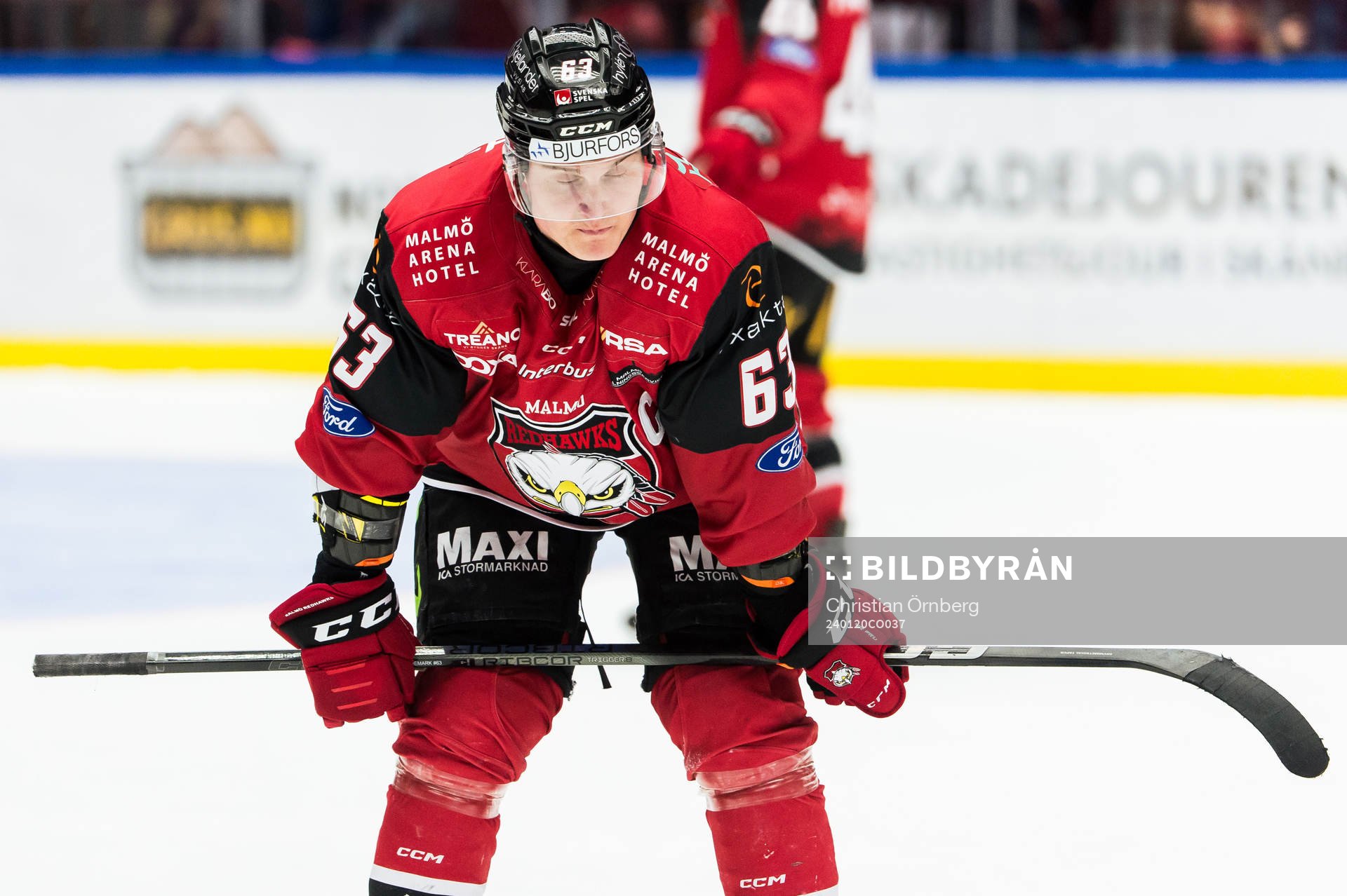 Malmö Redhawks Fredrik Händemark deppar
