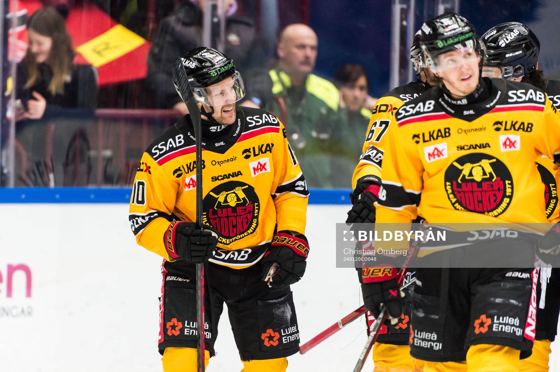 Luleås Einar Emanuelsson jublar