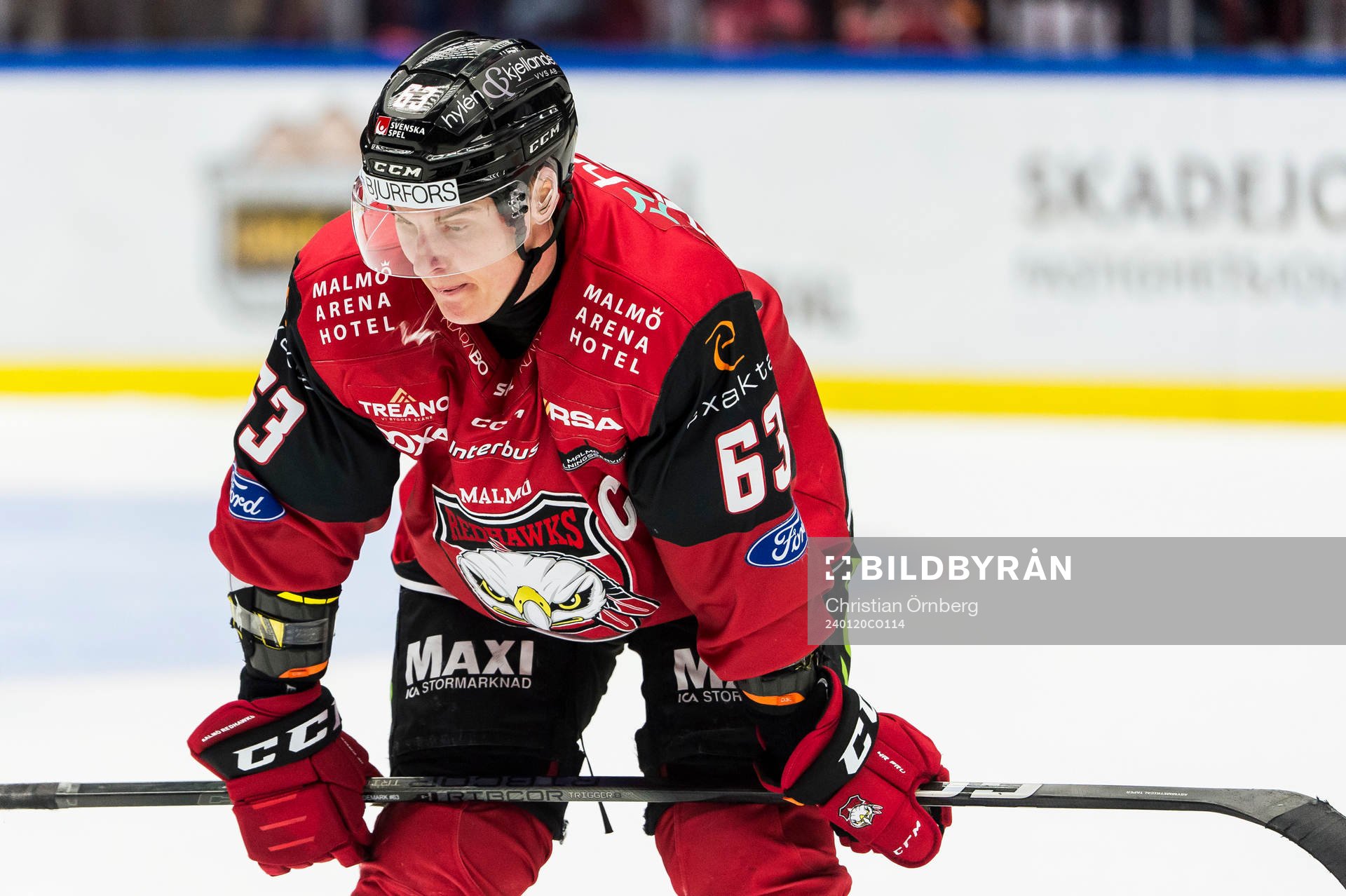 Malmö Redhawks Fredrik Händemark deppar