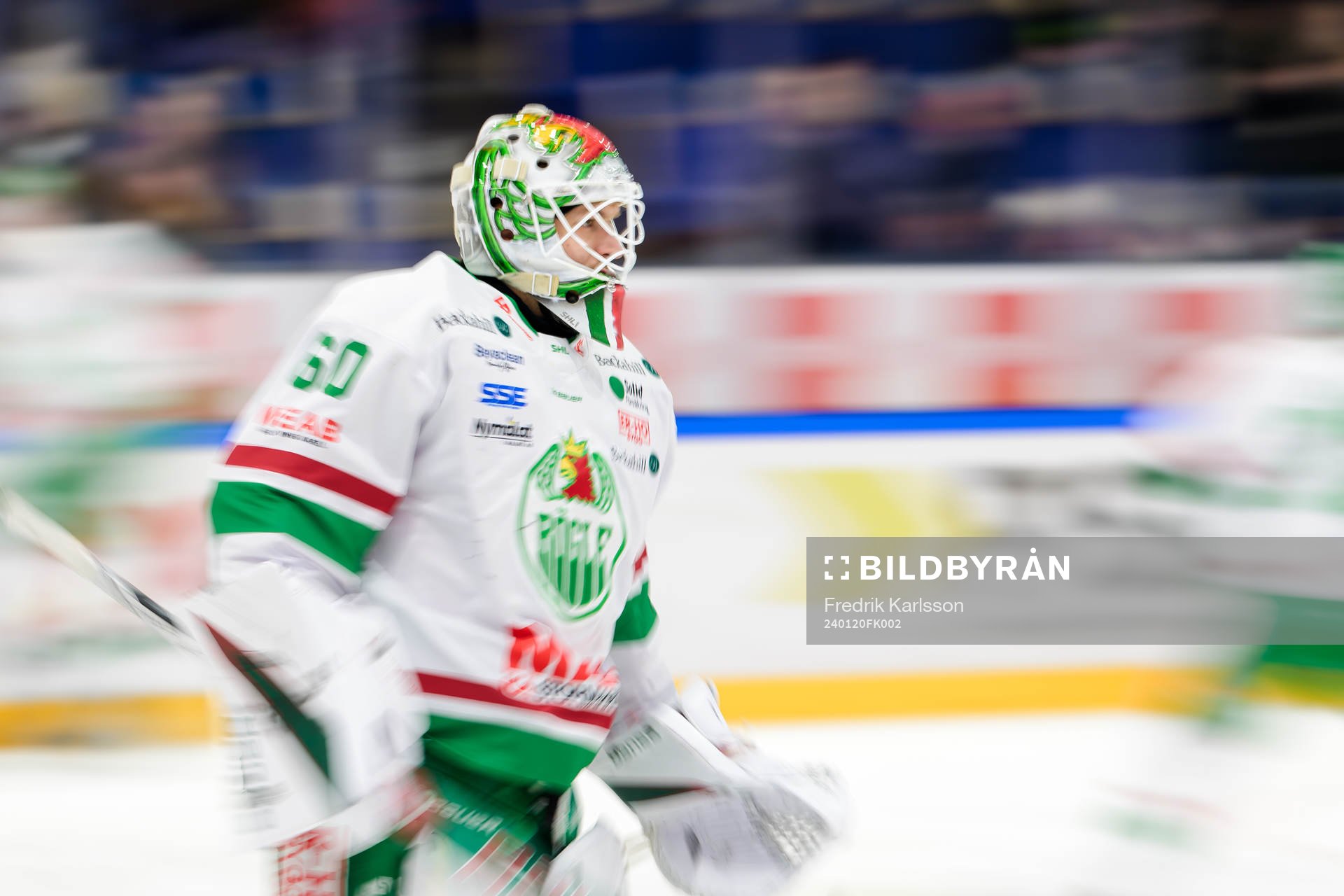 Rögles målvakt Petr Kvaca