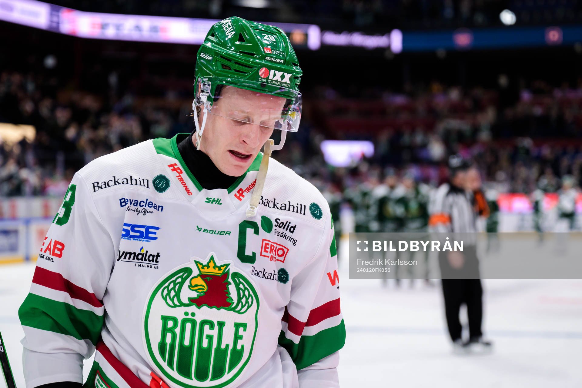 Rögles Anton Bengtsson deppar