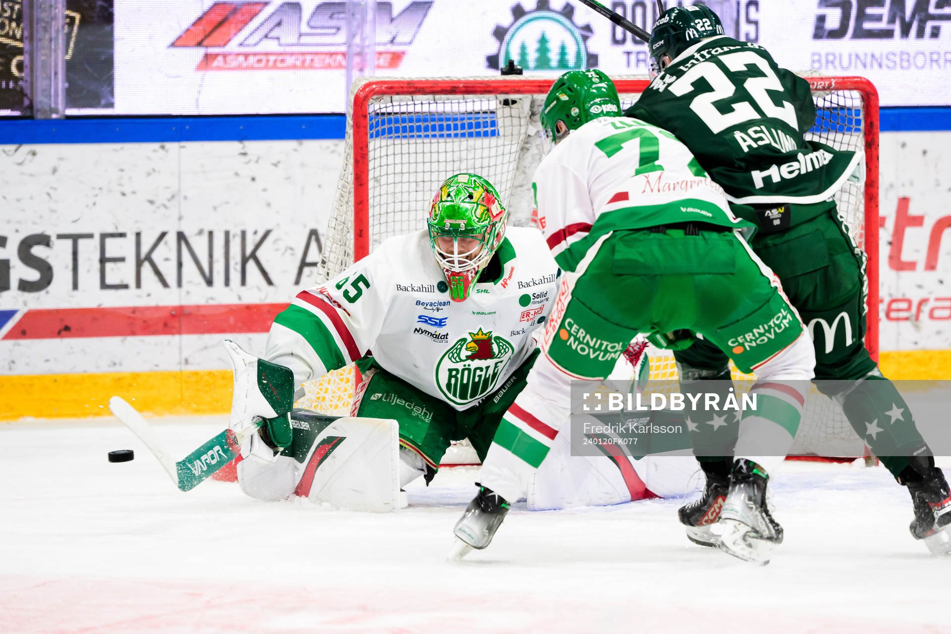Rögles målvakt Christoffer Rifalk