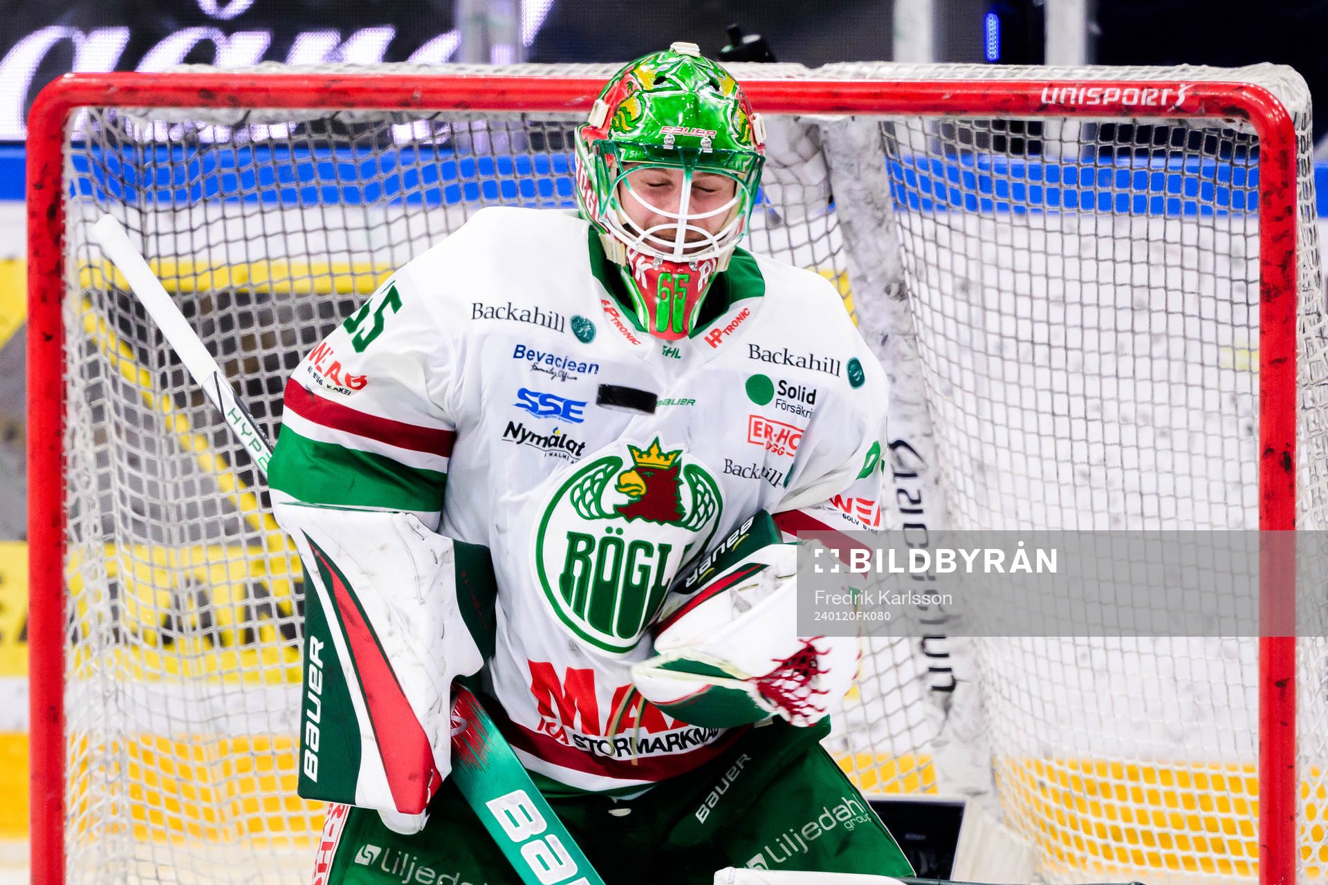 Rögles målvakt Christoffer Rifalk