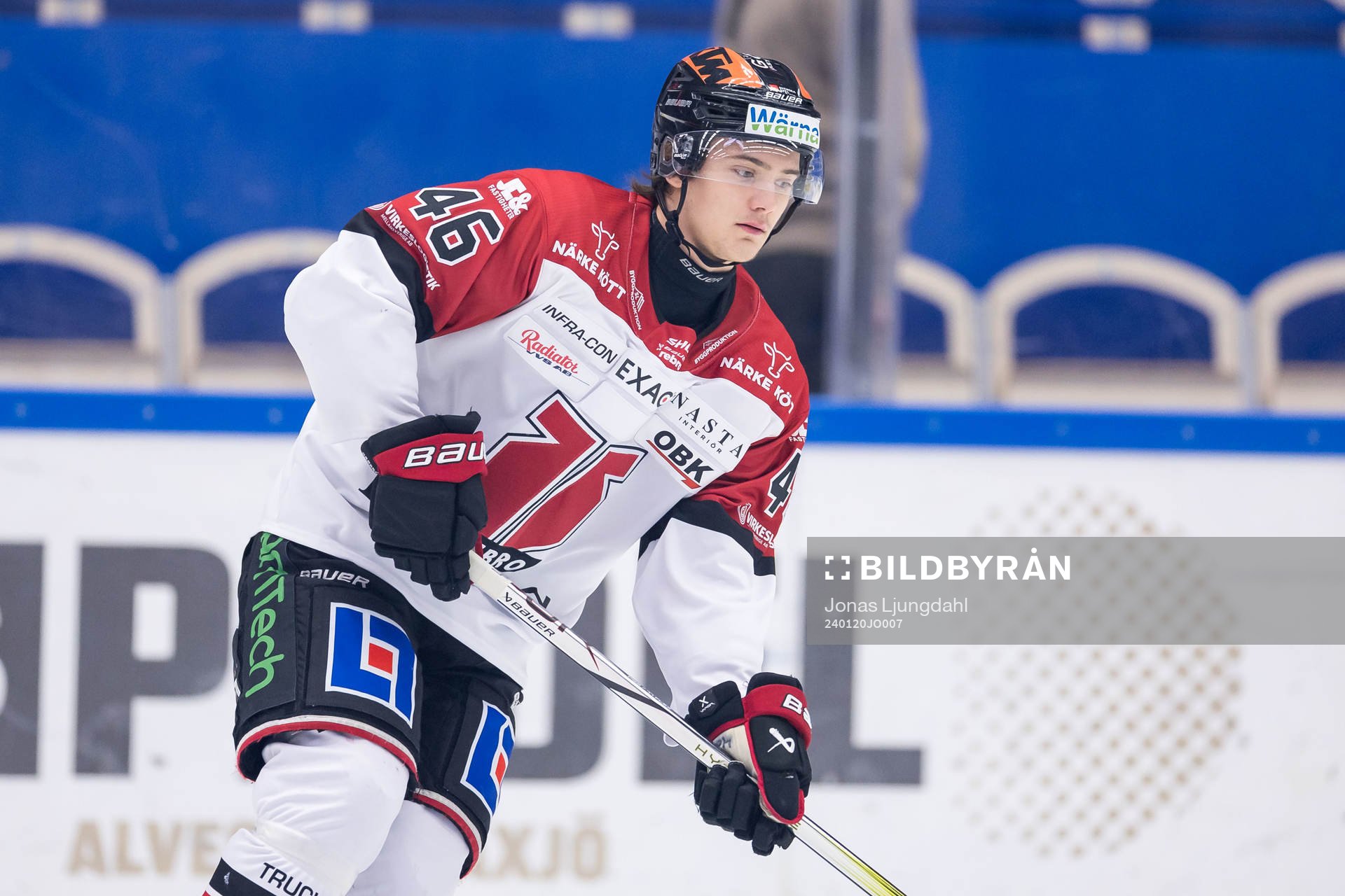 Örebros Svante Sjödin värmer upp