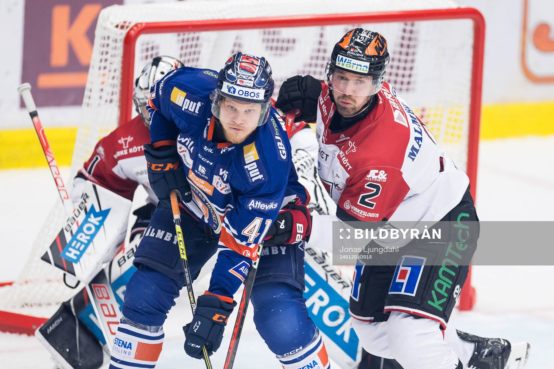 Växjös Ludvig Nilsson och Örebros Rasmus Rissanen