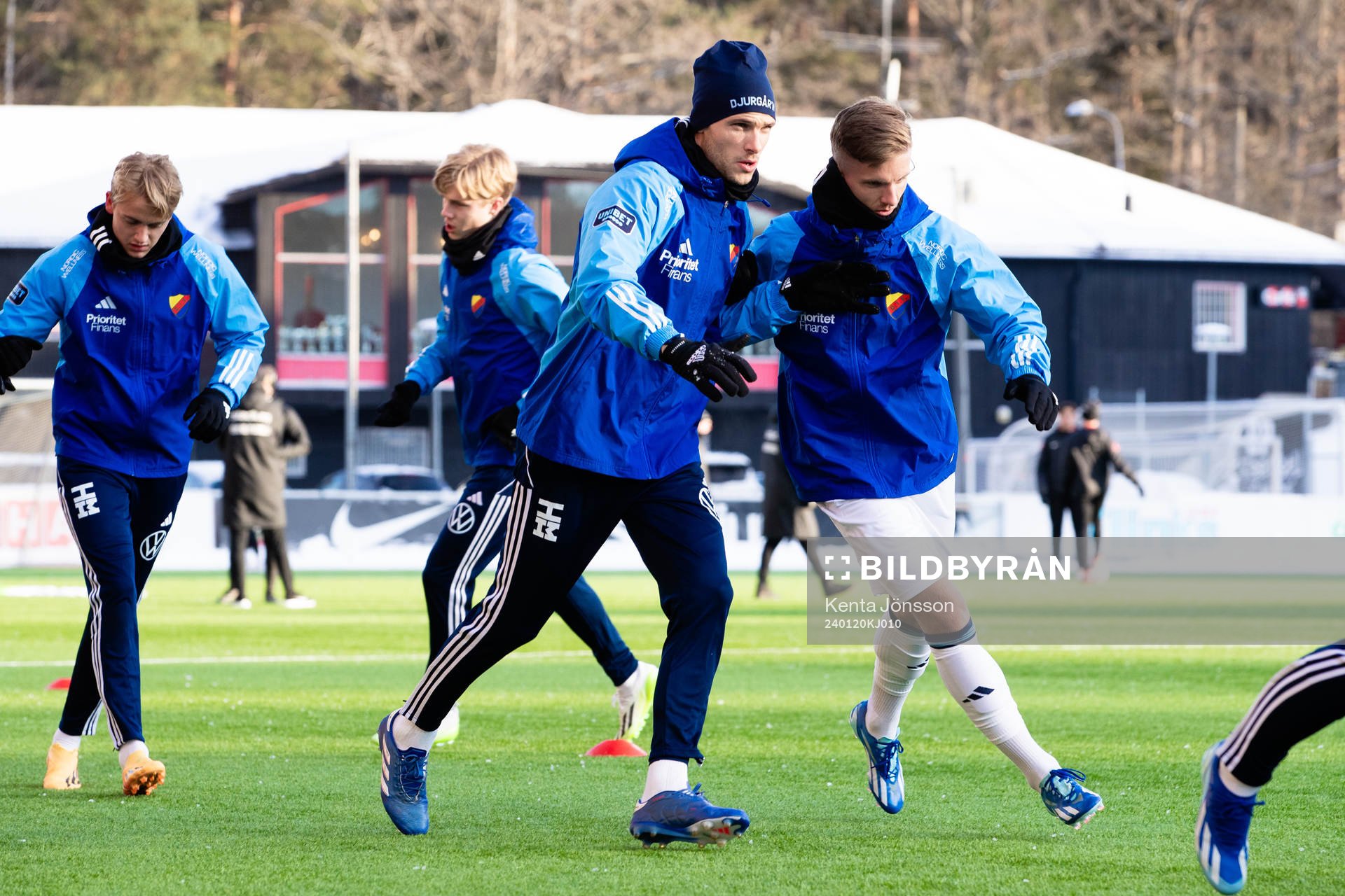 Djurgårdens Albin Ekdal och Samuel Leach Holm