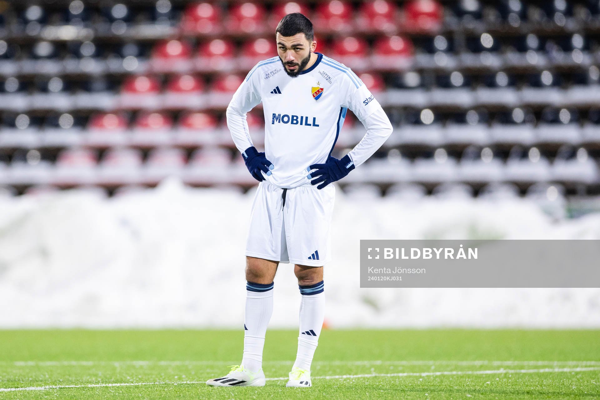 Djurgårdens Musa Gurbanli deppar