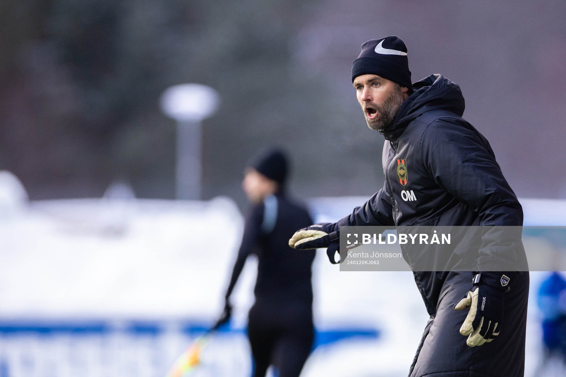 Brommapojkarnas tränare Olof Mellberg