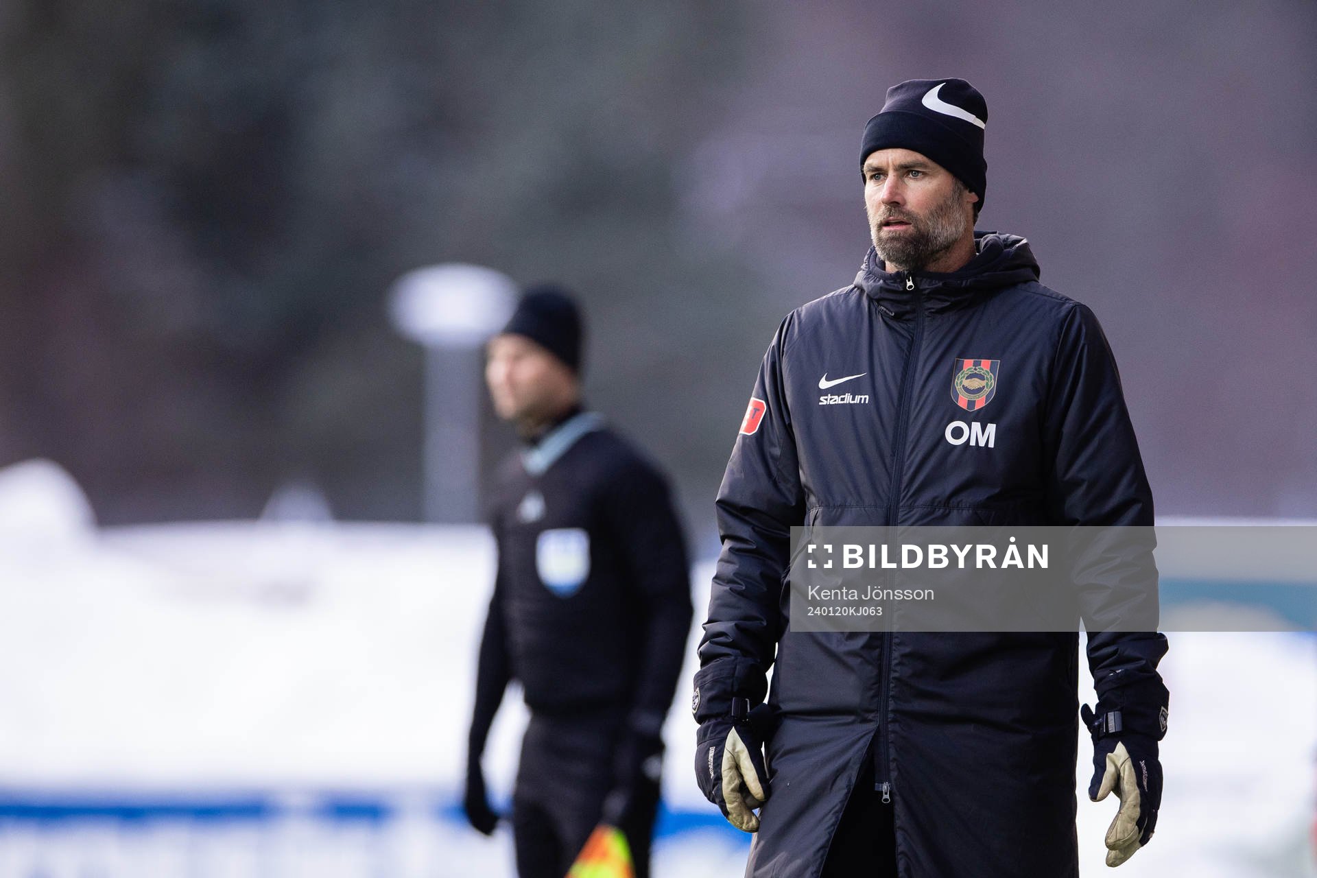 Brommapojkarnas tränare Olof Mellberg