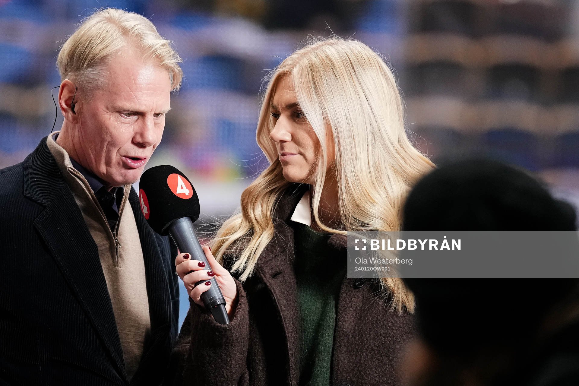 Tv4’s expert Niklas Wikegård och Kajsa Kalméus