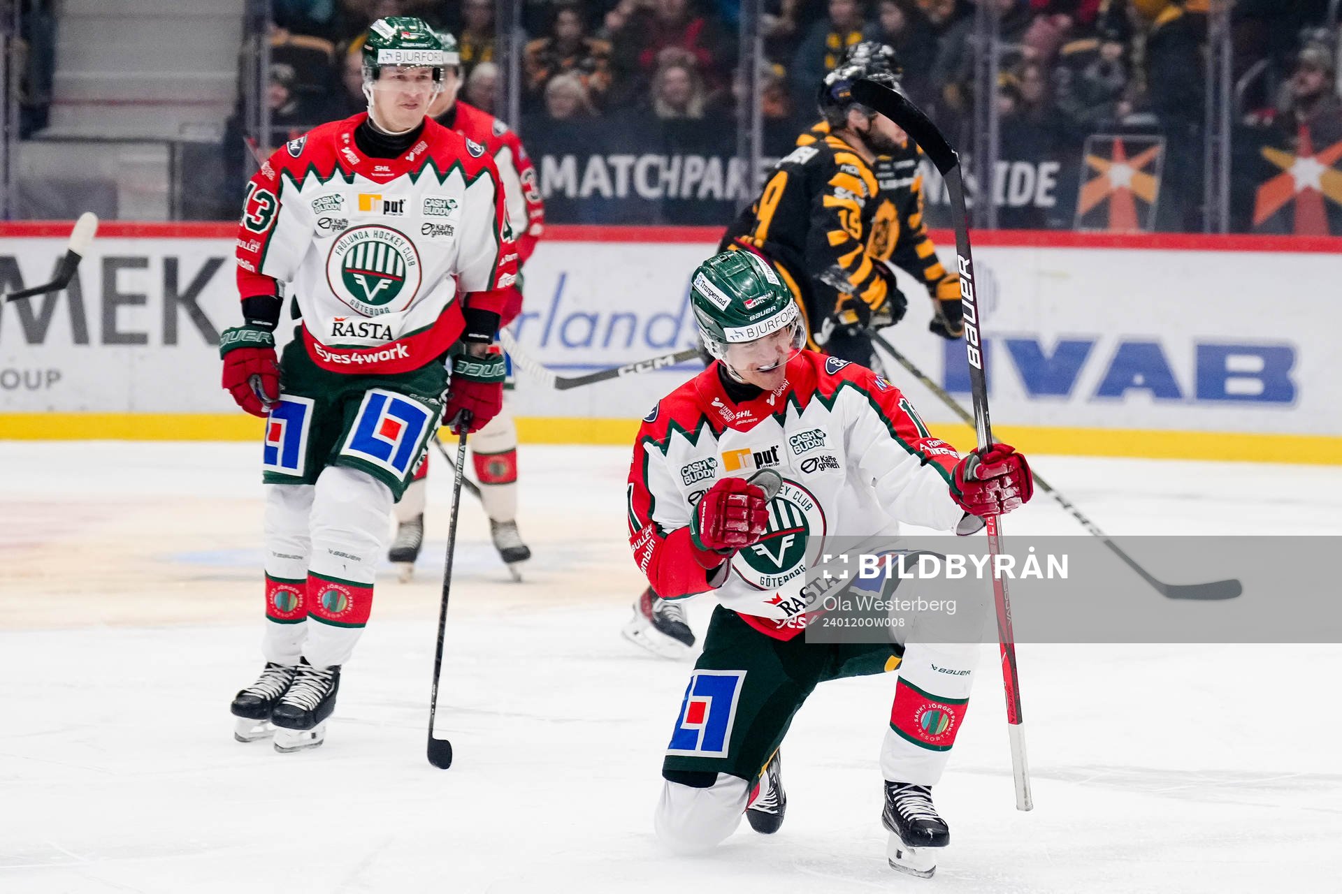 Frölundas Erik Borg gör 0-1