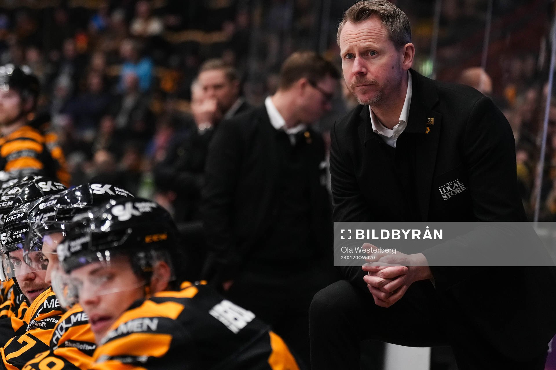 Skellefteås tränare Robert Ohlsson