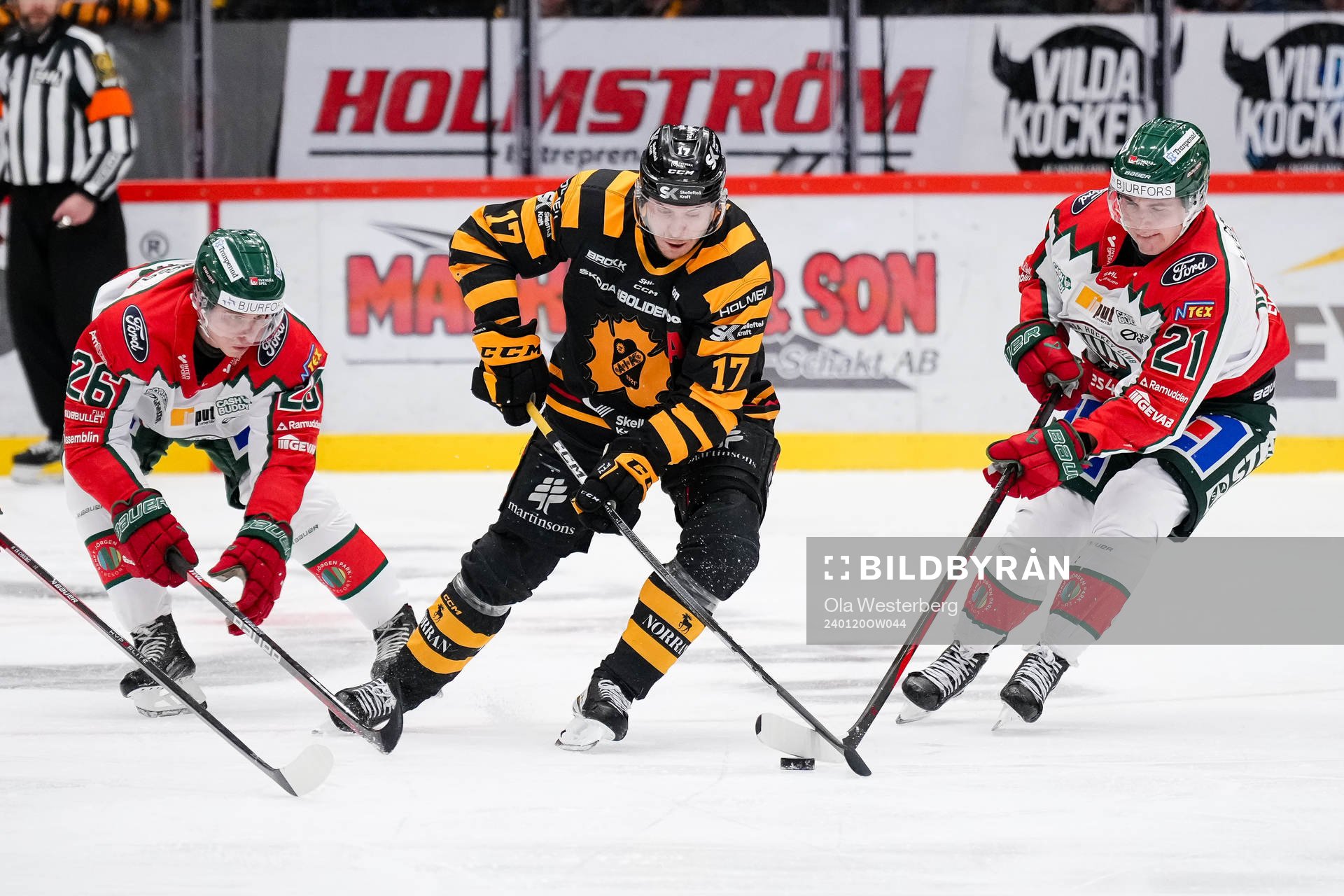 Frölundas Isac Heens och Jere Innala