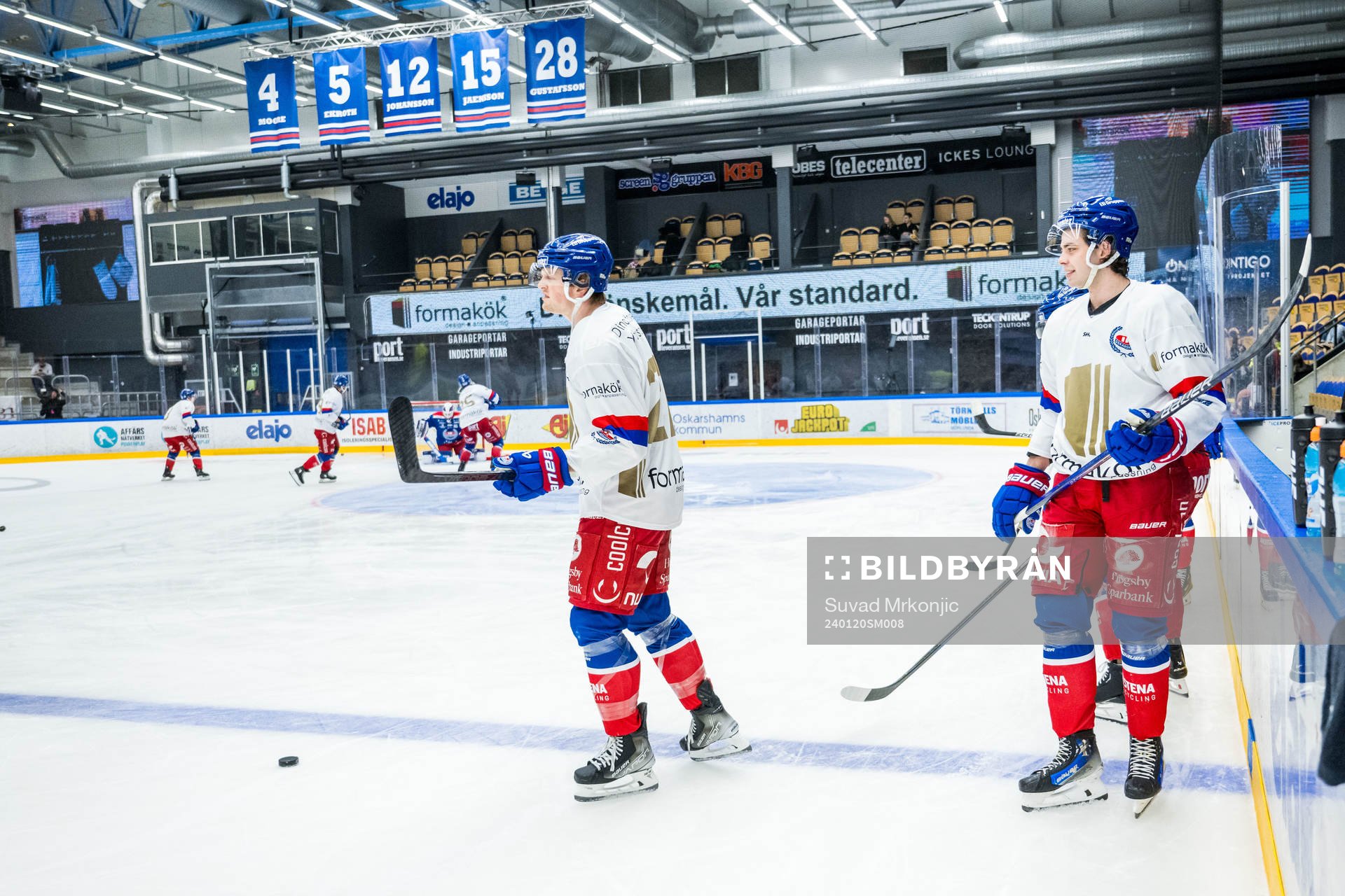 Oskarshamns Austin Wagner och Viktor Lodin
