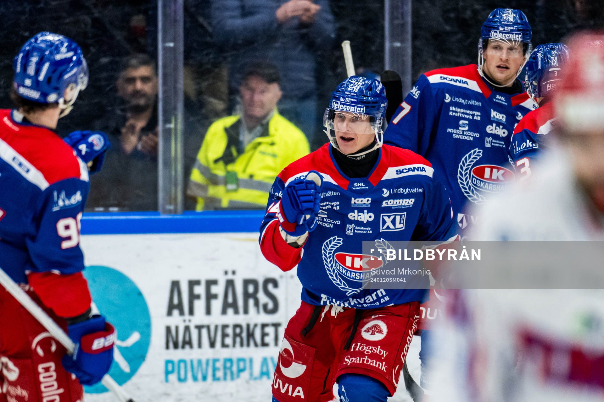 Oskarshamns Olli Palola jublar