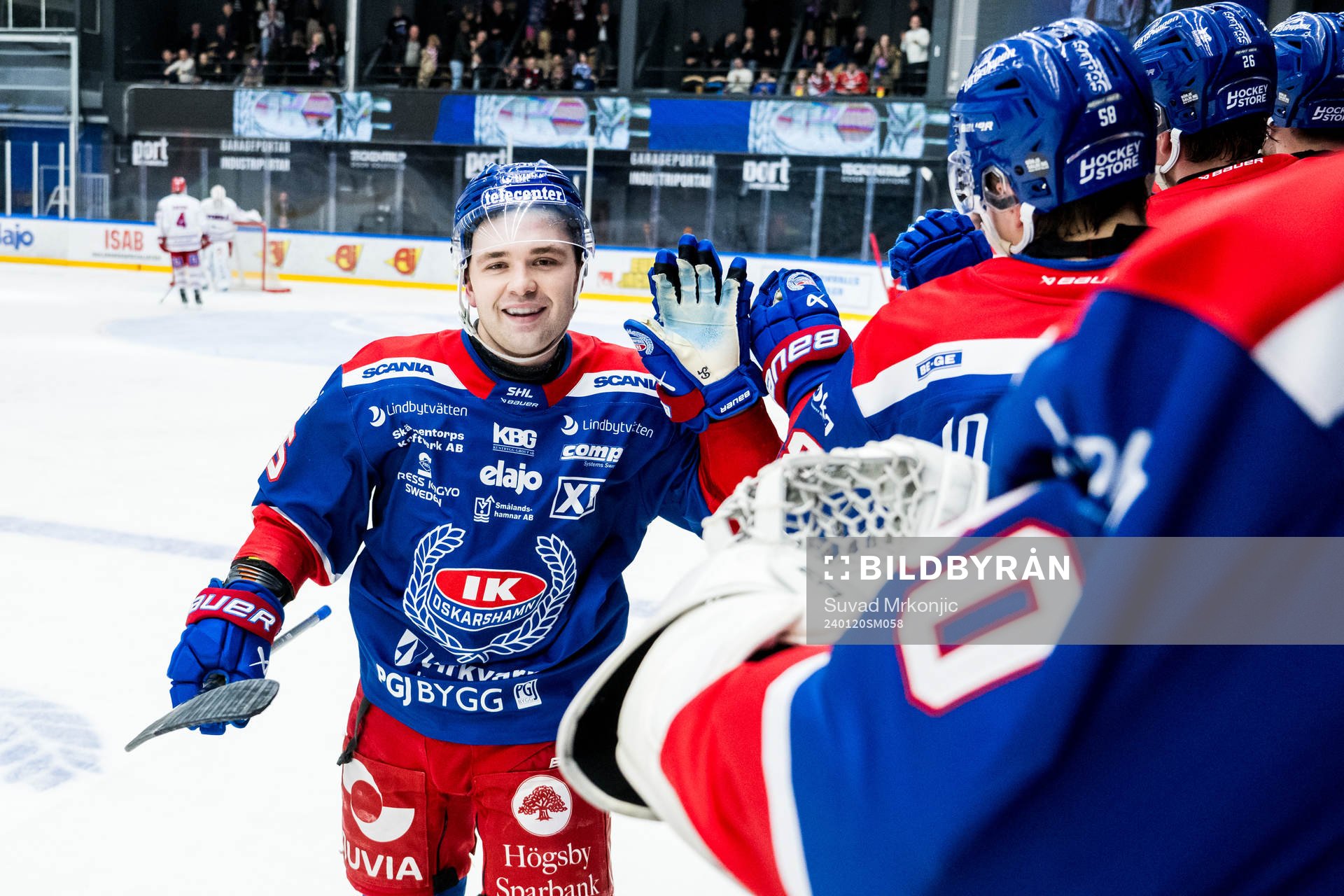 Oskarshamns David Quenneville jublar