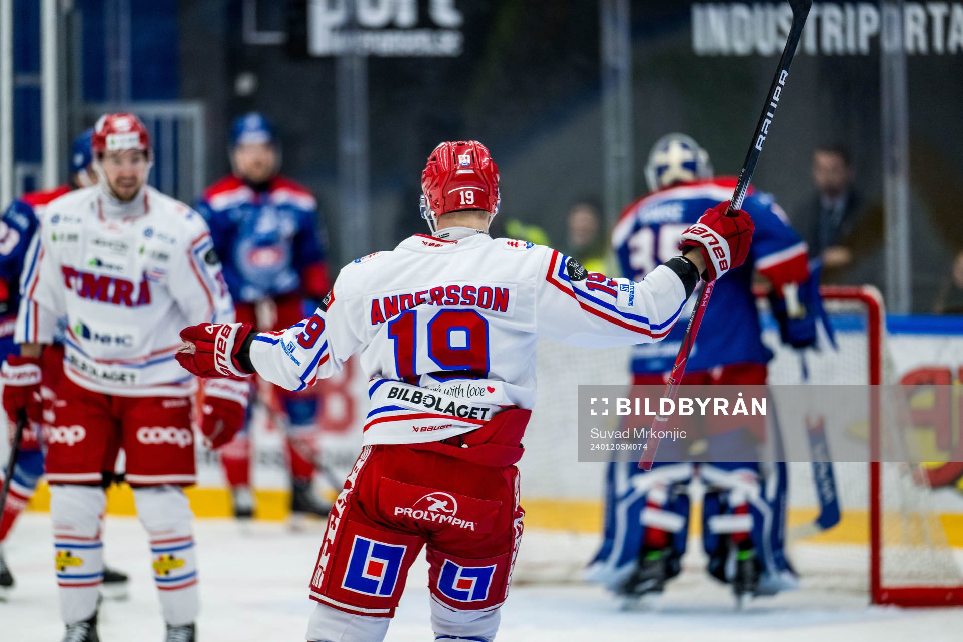 Timrås Erik Andersson jublar