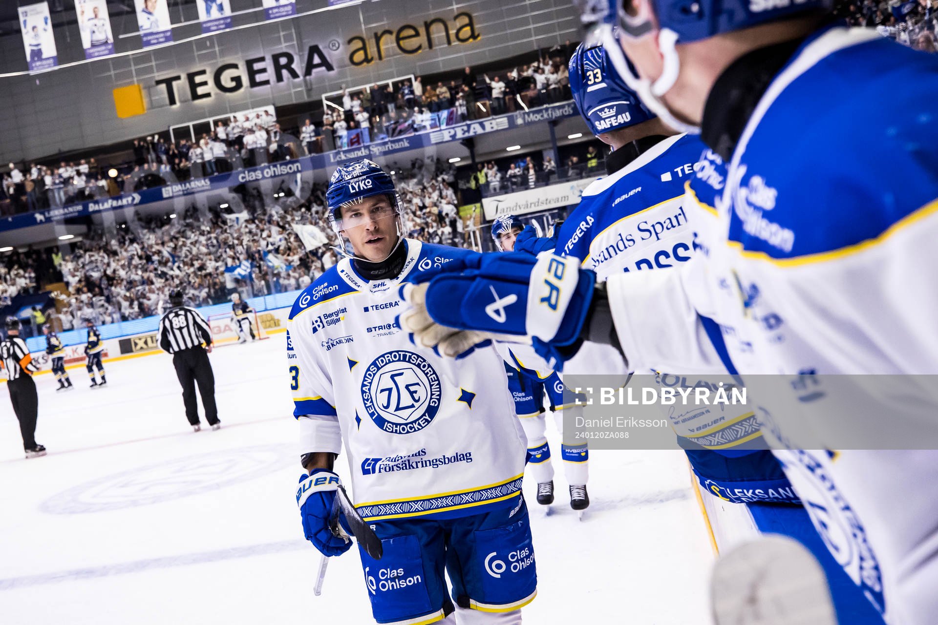 Leksands Jon Knuts jublar