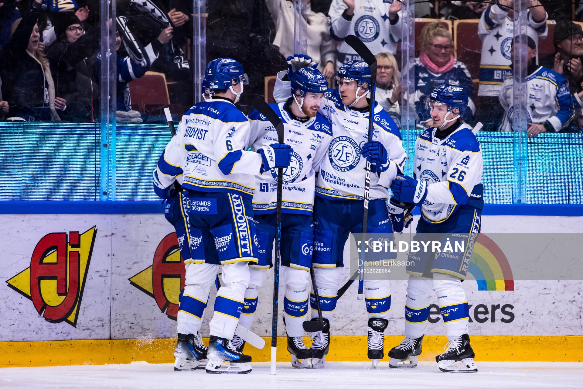 Leksands Alexander Lundqvist , Peter Cehlarik , Jon Knuts