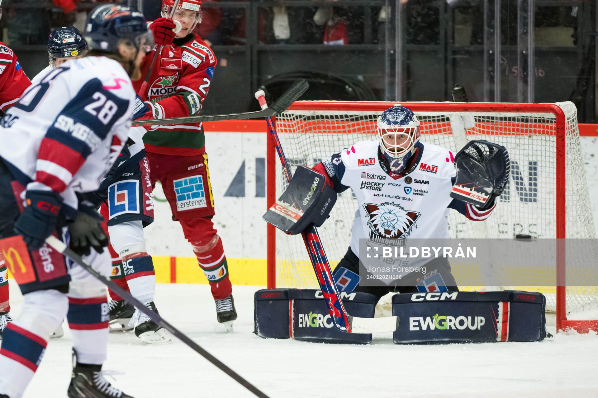 Linköpings målvakt Marcus Högberg