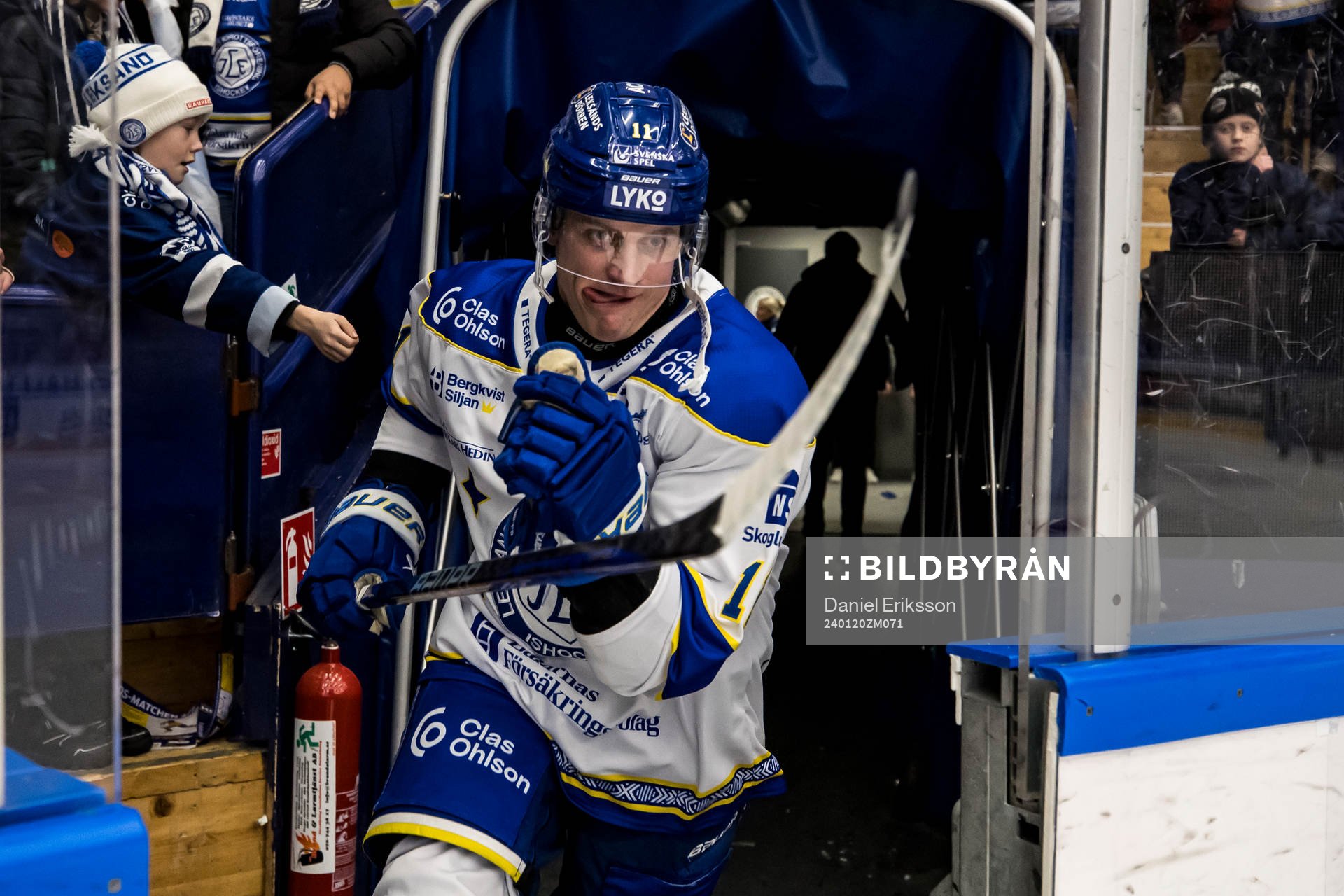 Leksands Martin Karlsson utsedd till matchens krigare
