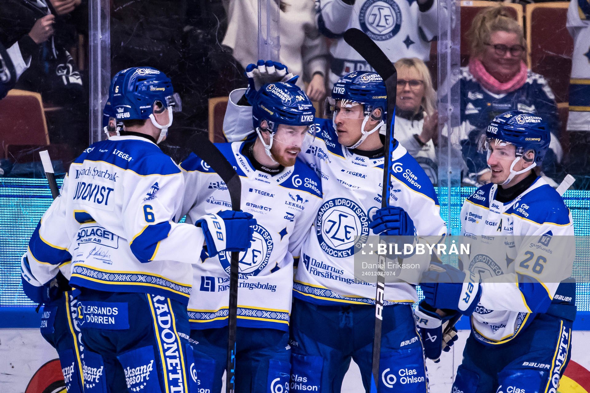 Leksands Alexander Lundqvist  Peter Cehlarik , Jon Knuts