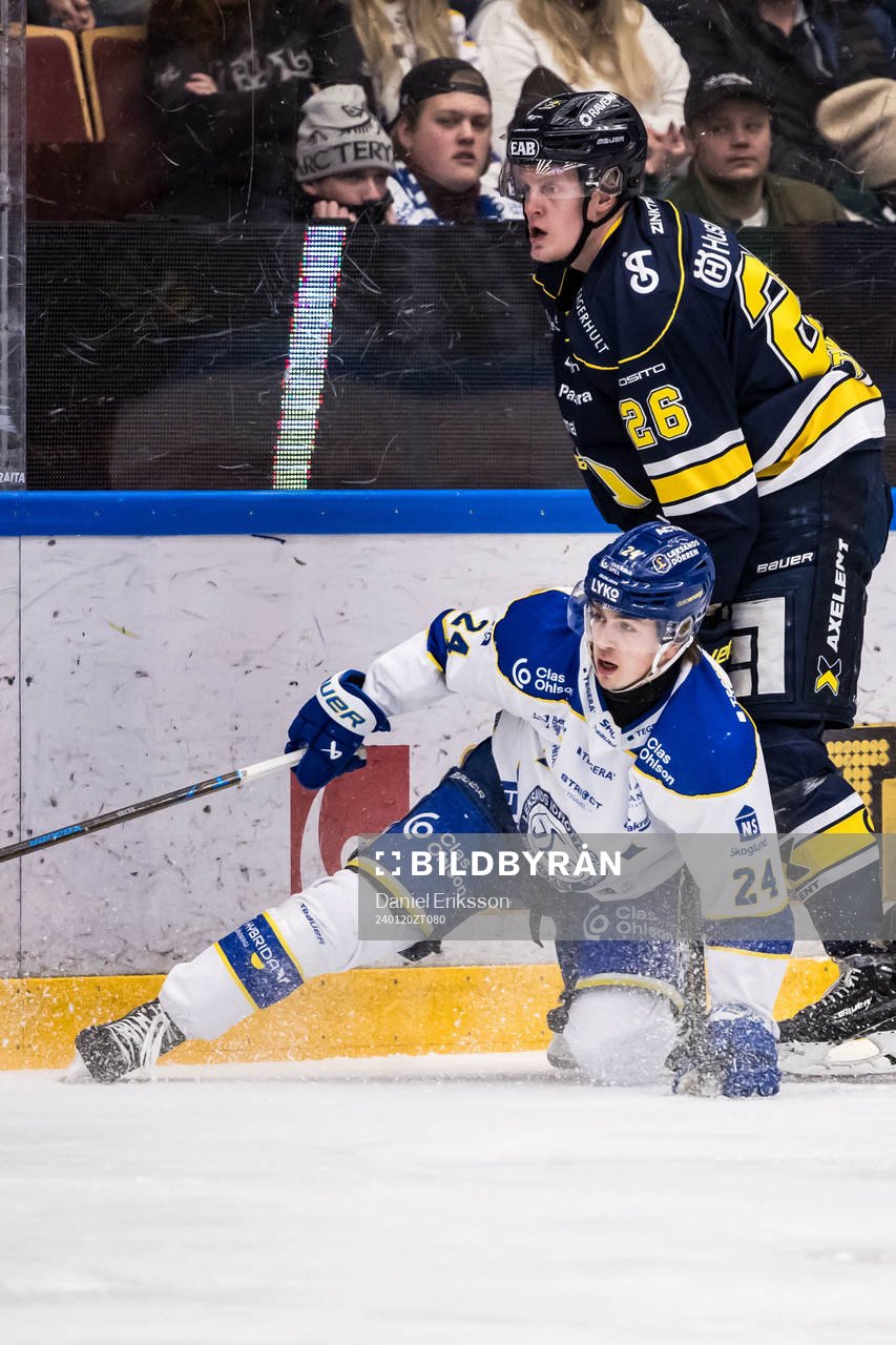 Leksands Arvid Eljas och HV71s Tommi Tikka