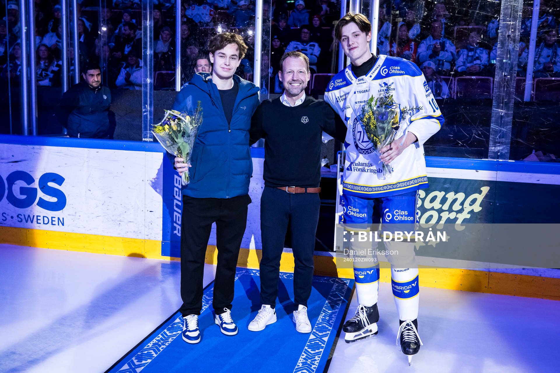 Leksands Felix Unger Sörum och Leksands Anton Johansson