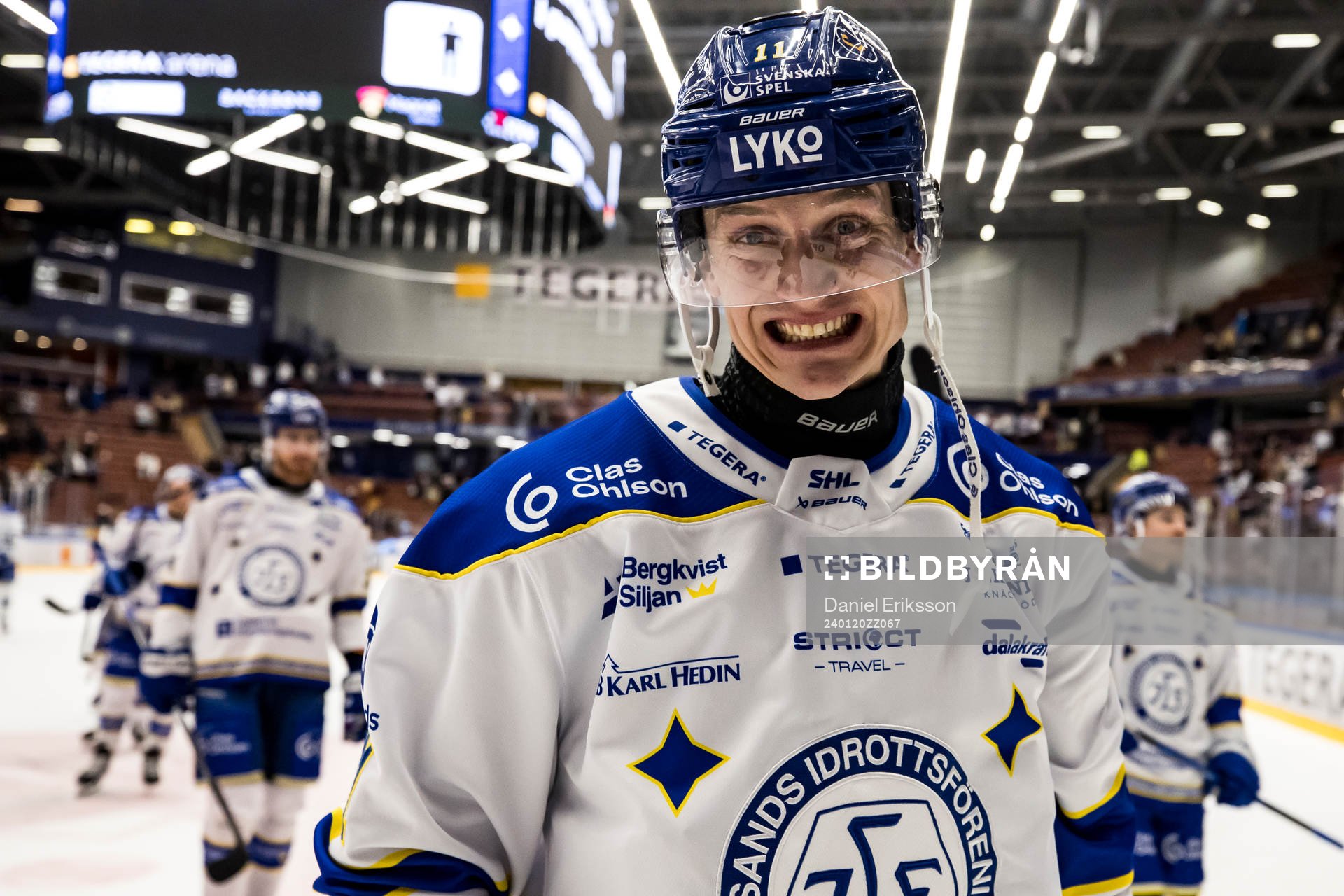 Leksands Martin Karlsson jublar