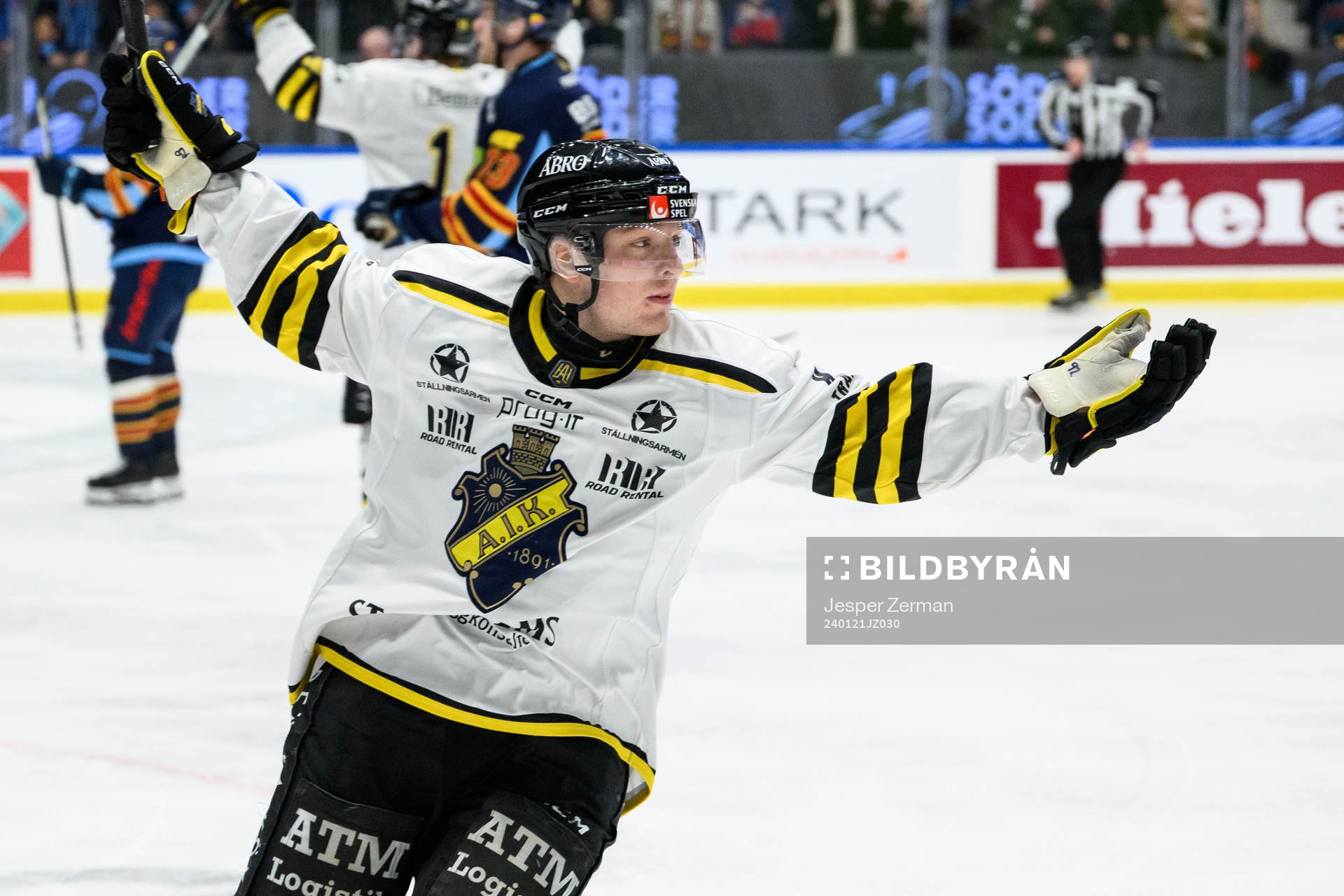 AIKs Zion Nybeck jublar