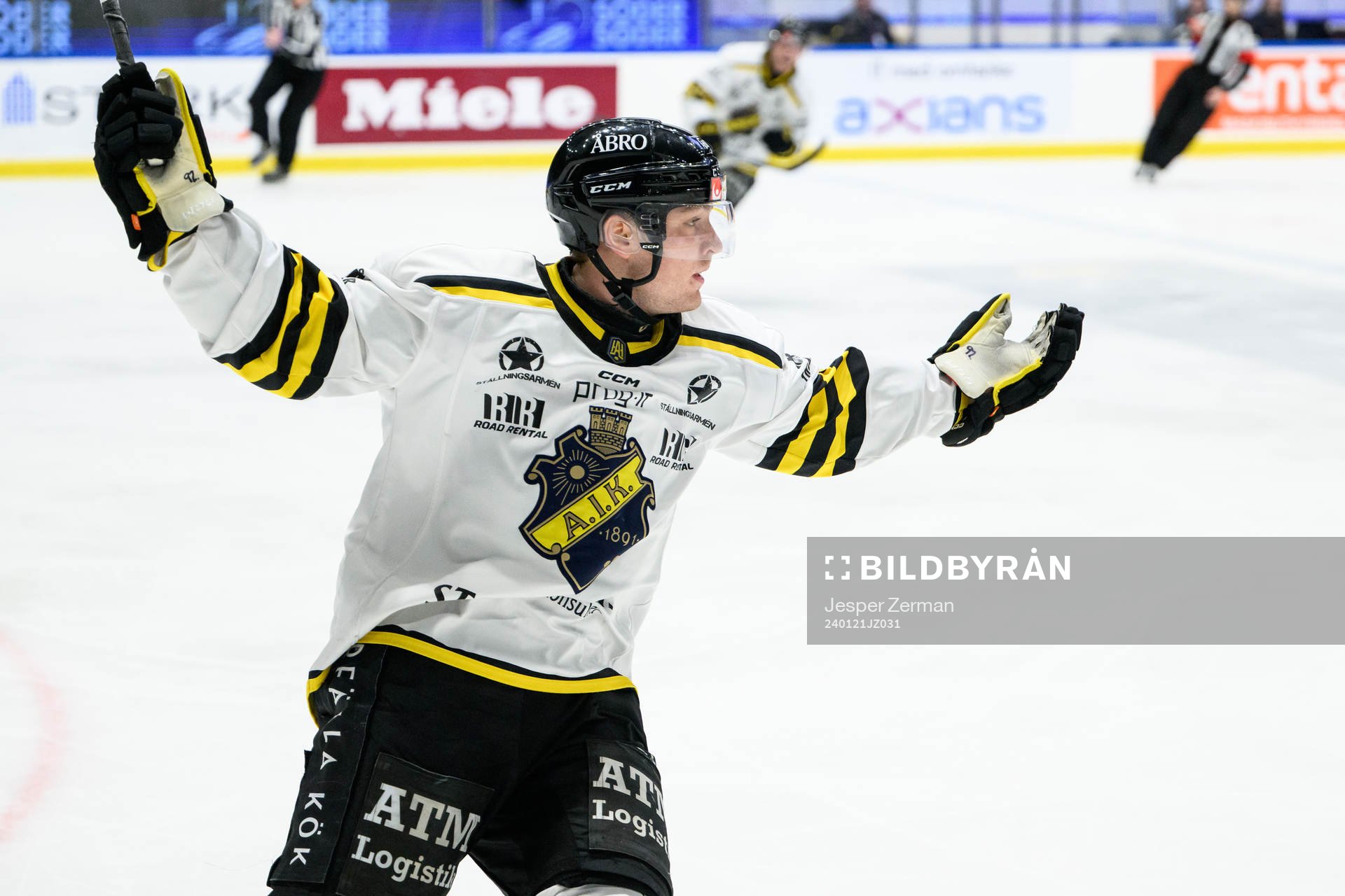 AIKs Zion Nybeck jublar