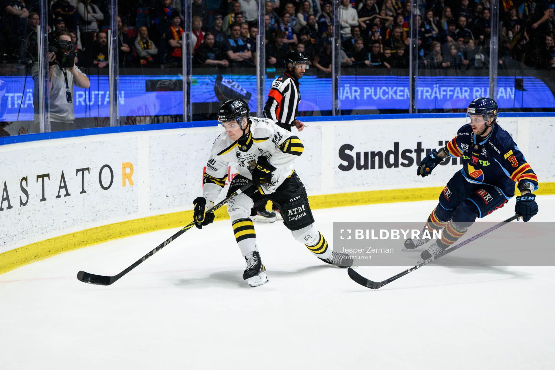 AIKs William Ignberg Nilsson och Djurgårdens Alexander