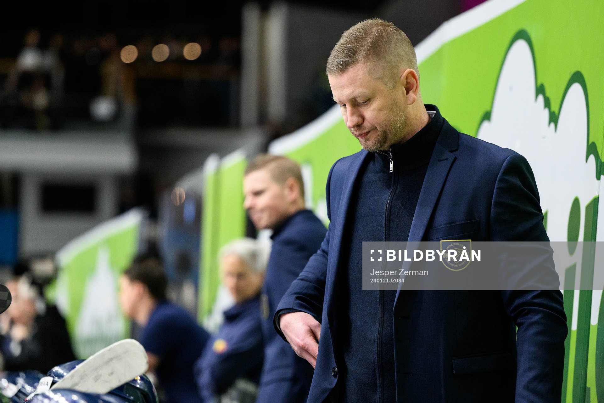 Djurgårdens tränare Michael Holmqvist