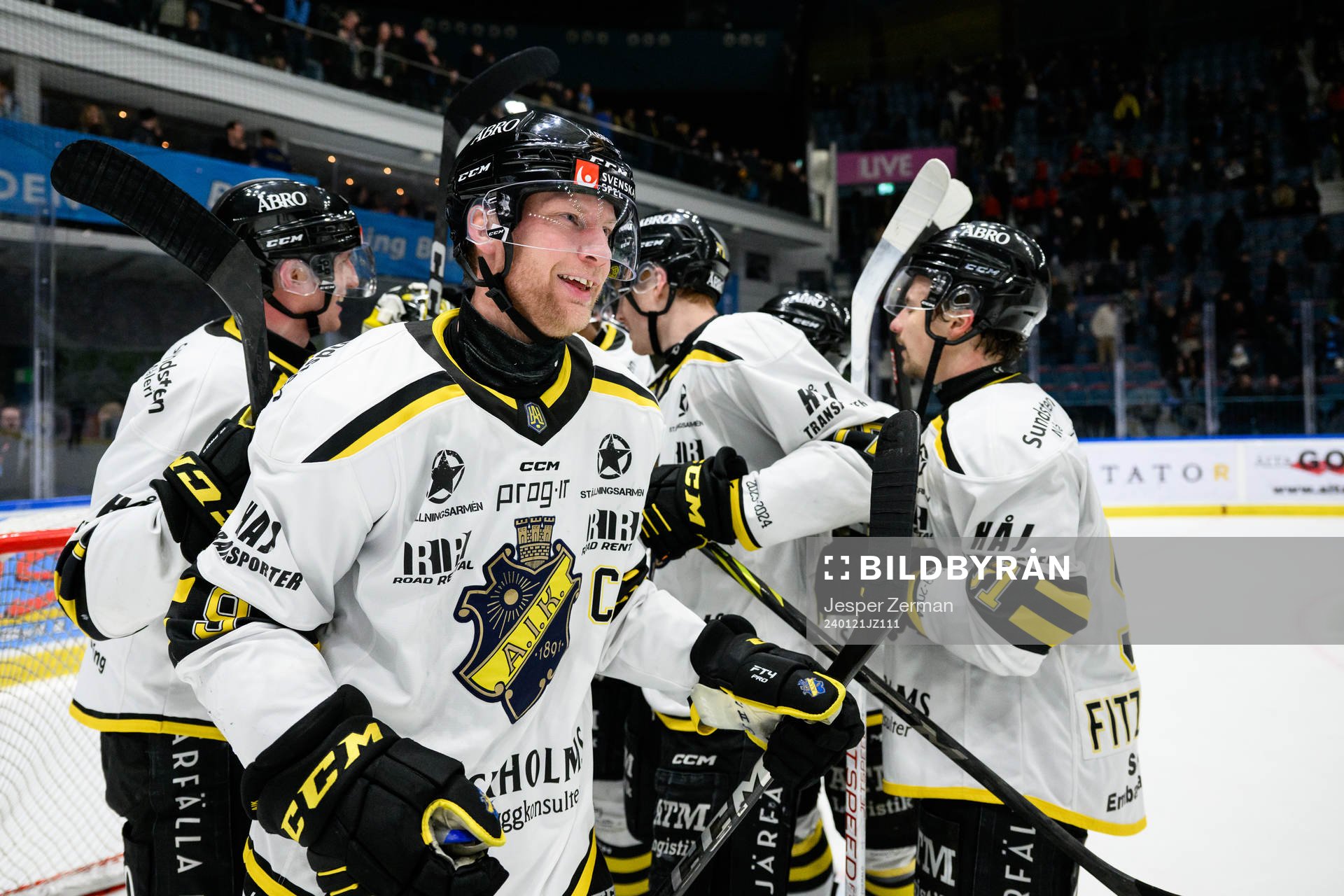 AIKs Richard Gynge jublar